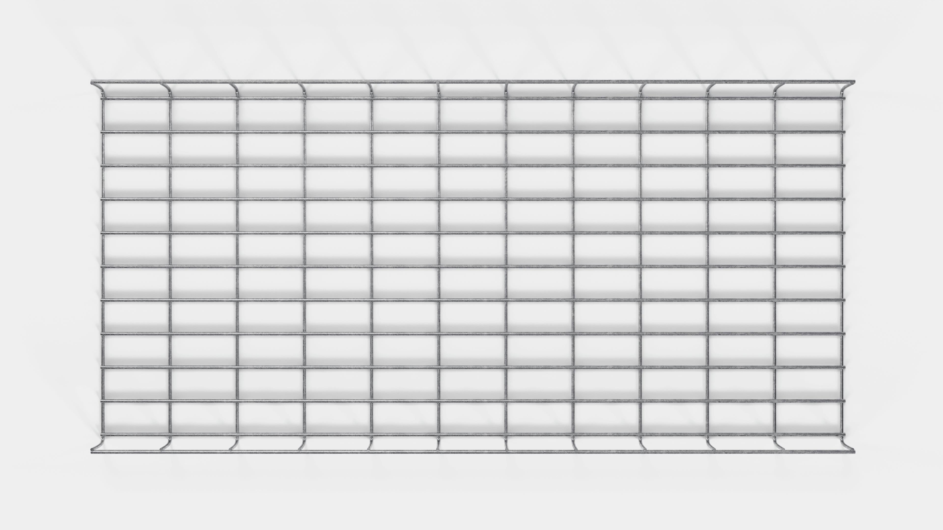 Trellis Hoogte 110 cm, diepte 5 cm, maaswijdte 5 x 10 cm