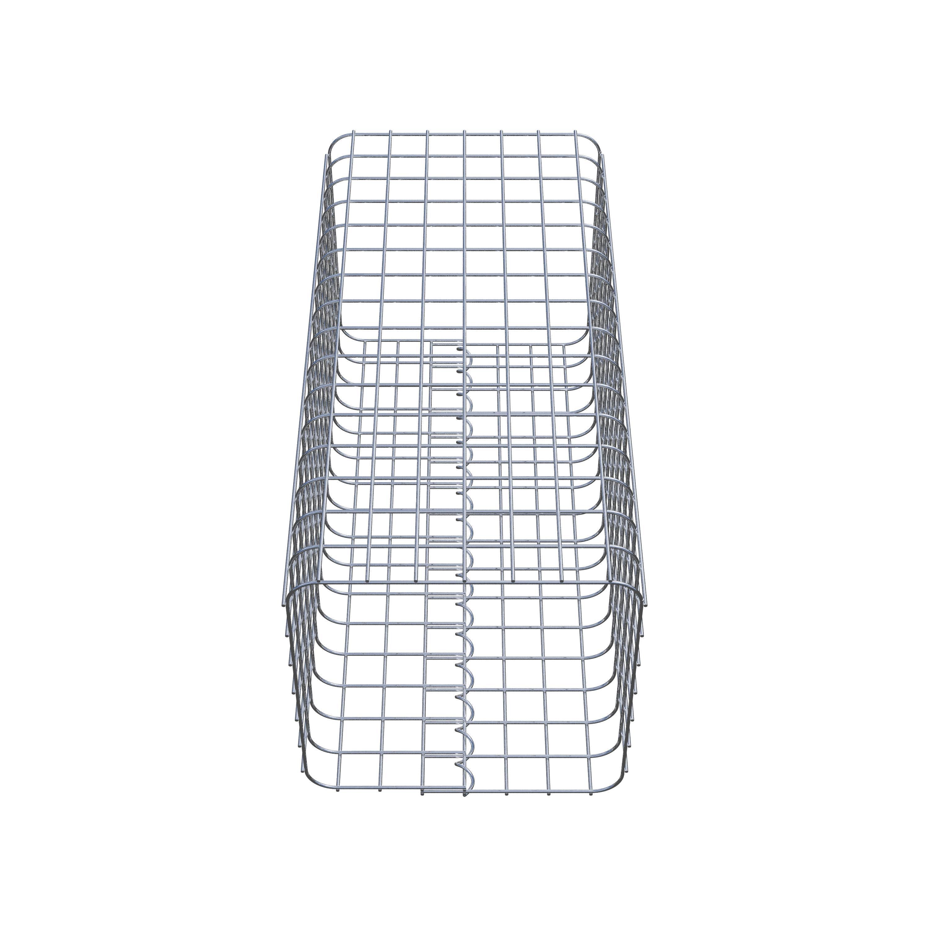 Gabion column square 37 cm x 37 cm, 80 cm height, MW 5 cm x 5 cm