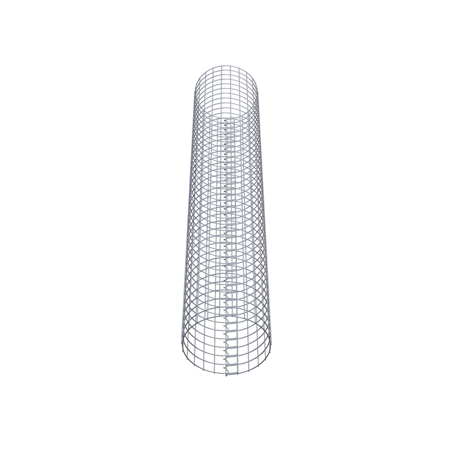 Gabionsøjle ca. 37 cm diameter, 200 cm højde, maskestørrelse 5 cm x 5 cm