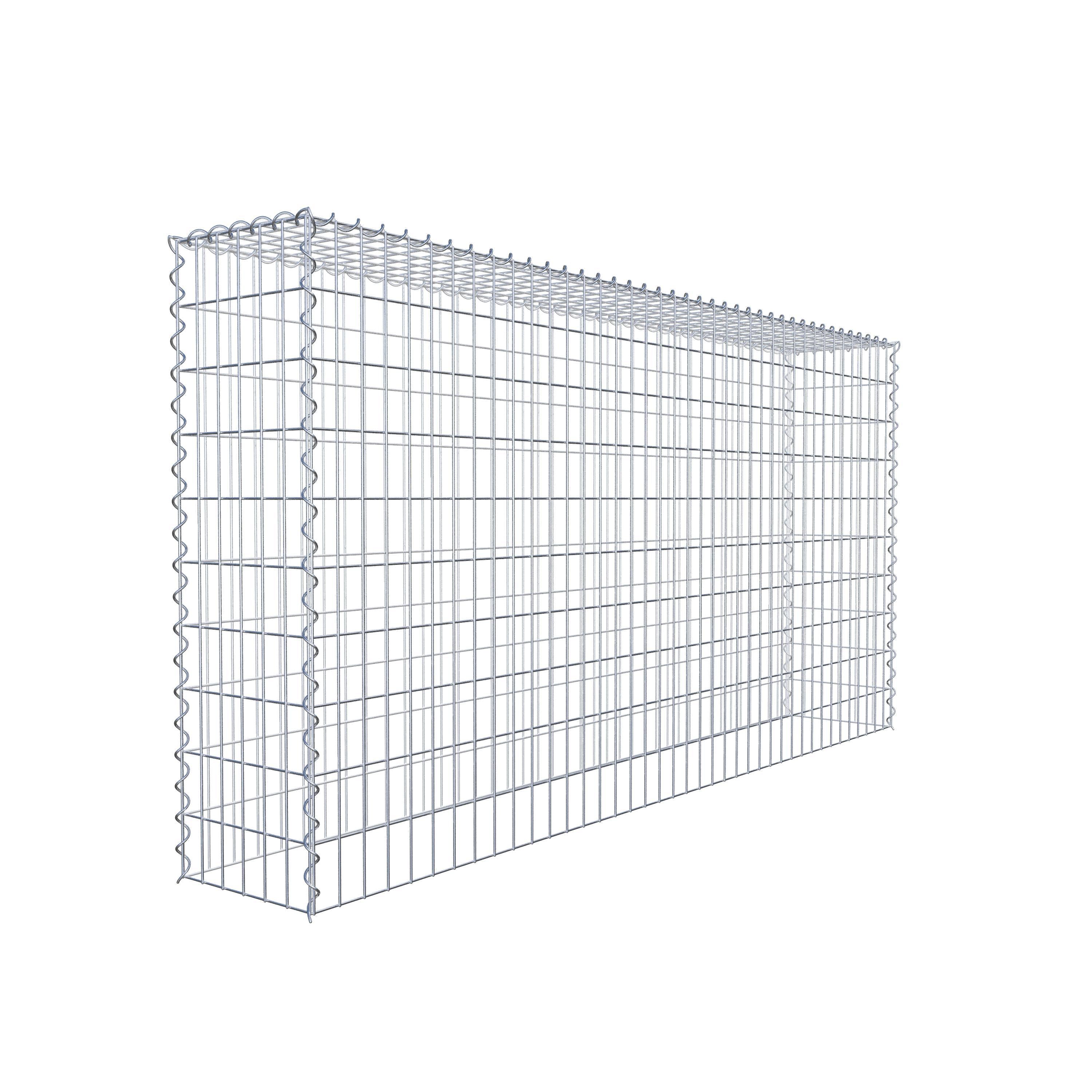 Gabbione aggiuntivo tipo 3 200 cm x 100 cm x 30 cm (L x A x P), maglia 5 cm x 10 cm, spirale