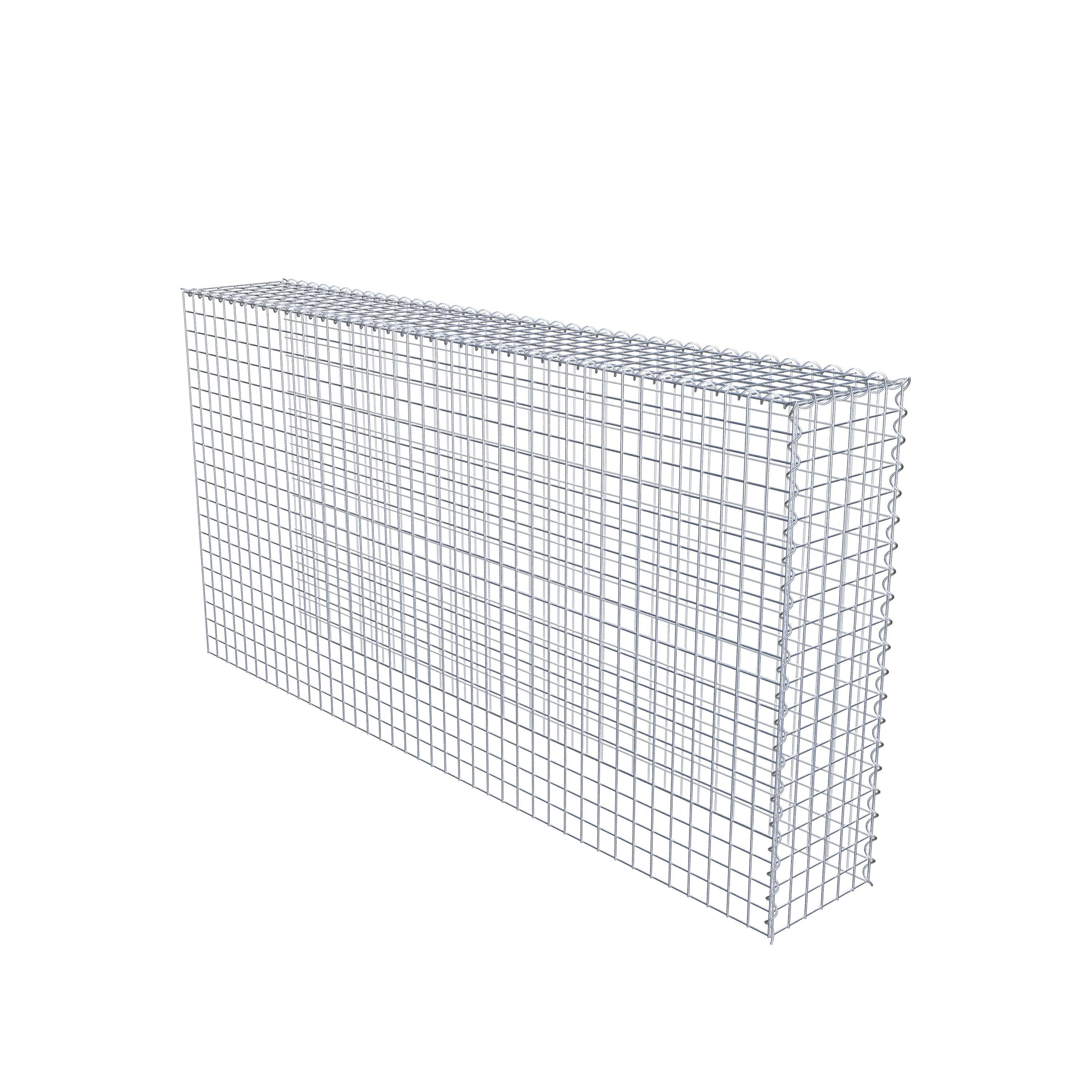 Anbaugabione Typ 4 200 cm x 100 cm x 30 cm (L x H x T), Maschenweite 5 cm x 5 cm, Spirale