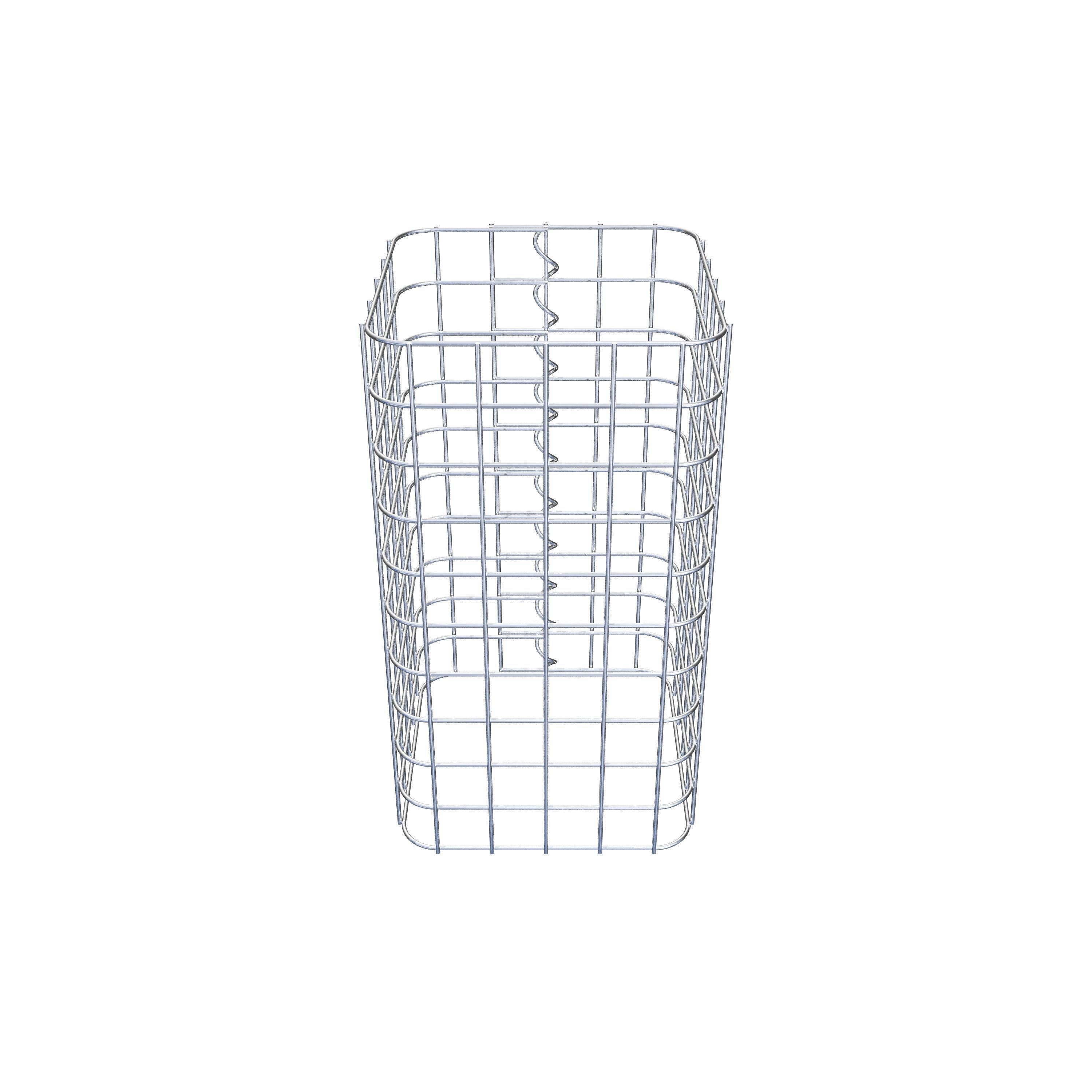 Gabionpelare 27 x 27 cm MW 5 x 5 cm kvadrat