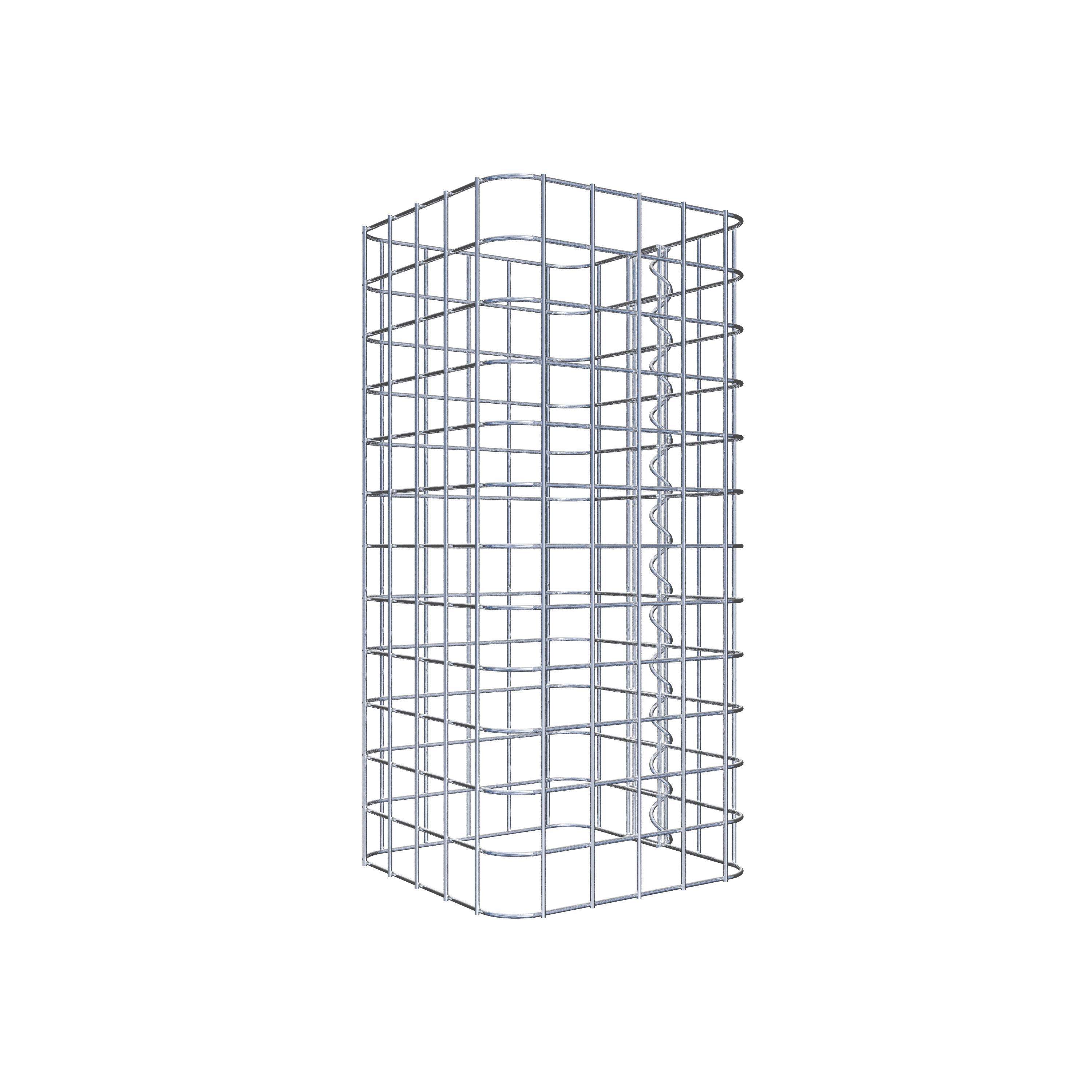 Gabionpelare 27 x 27 cm MW 5 x 5 cm kvadrat