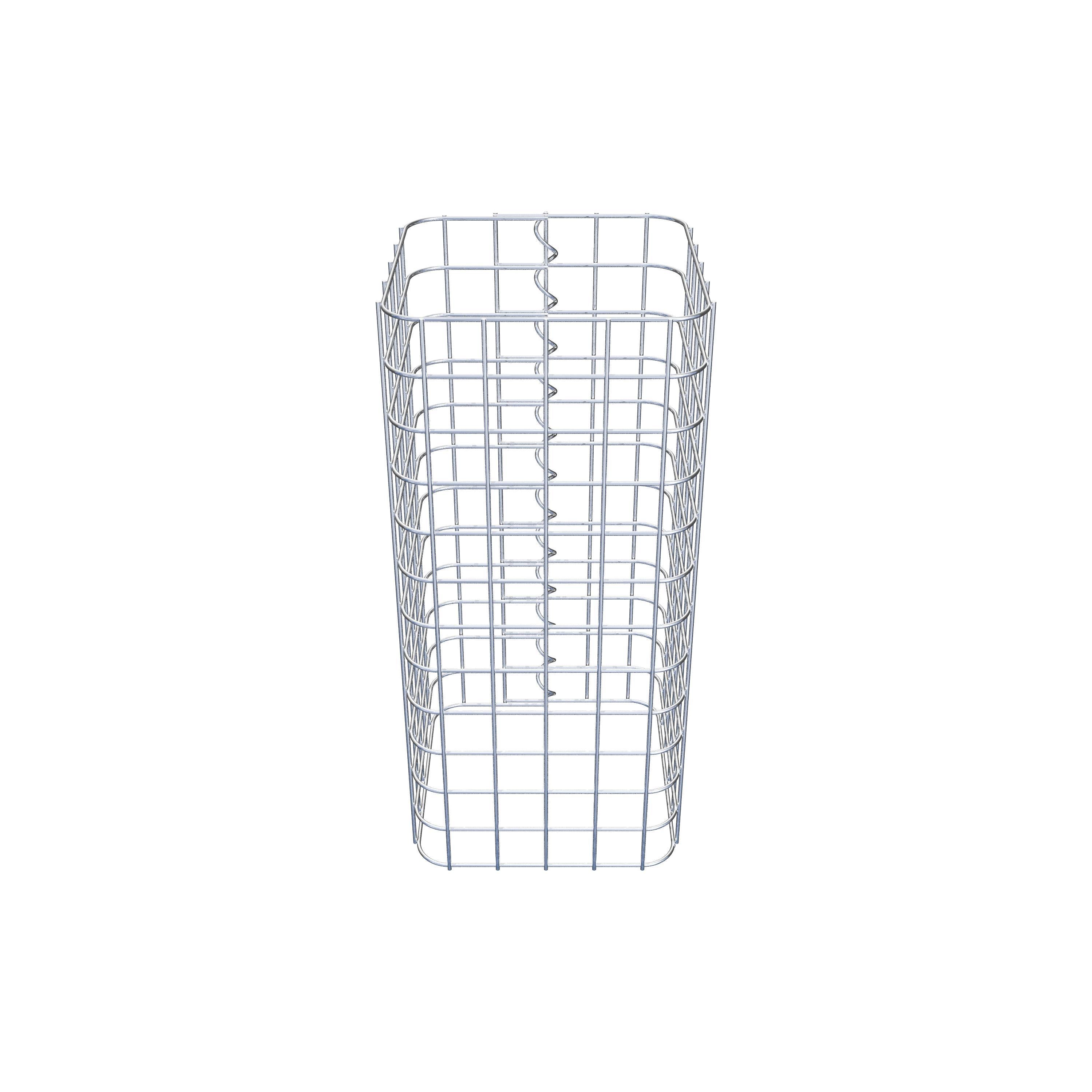 Gabionpelare 27 x 27 cm MW 5 x 5 cm kvadrat