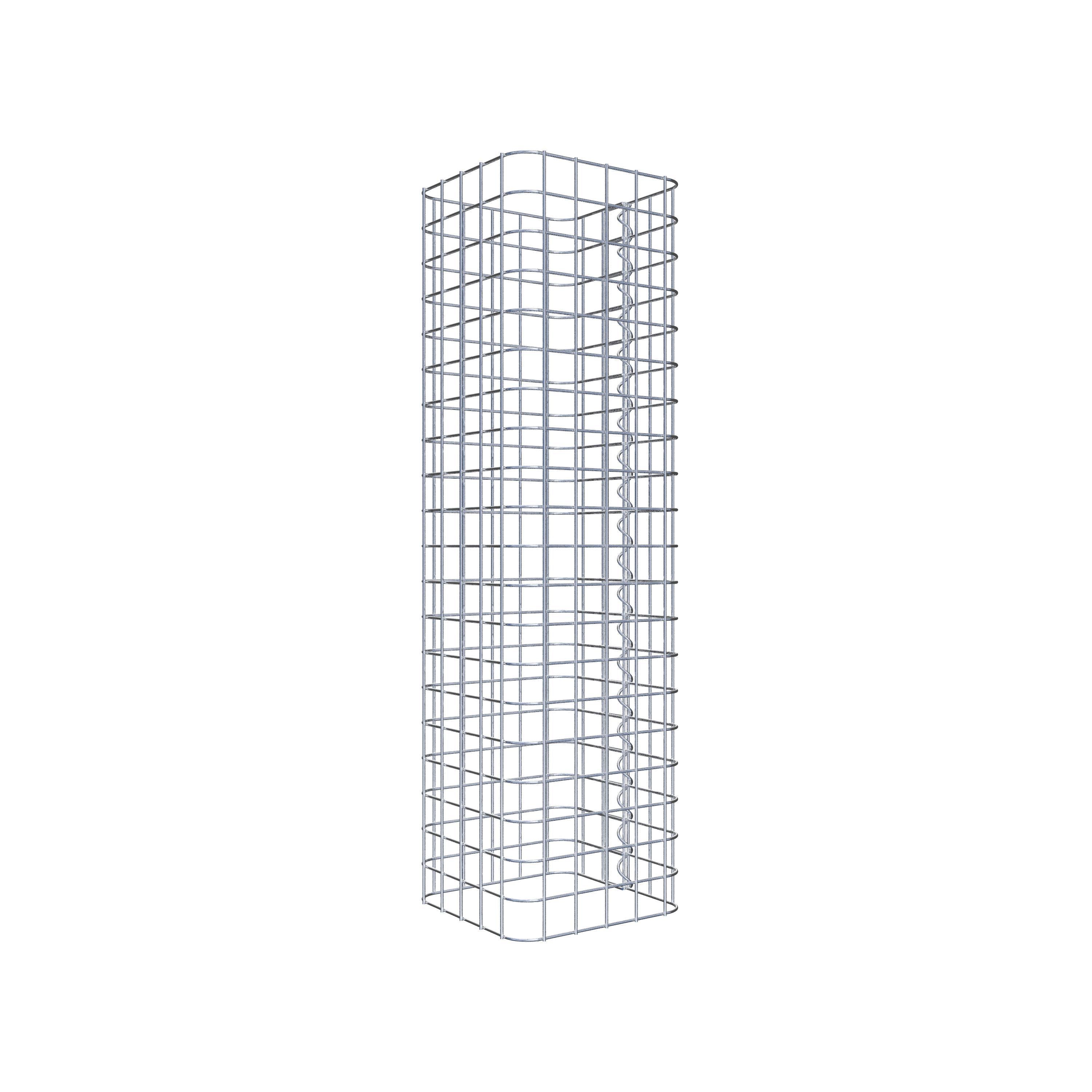 Gabionpelare 27 x 27 cm MW 5 x 5 cm kvadrat