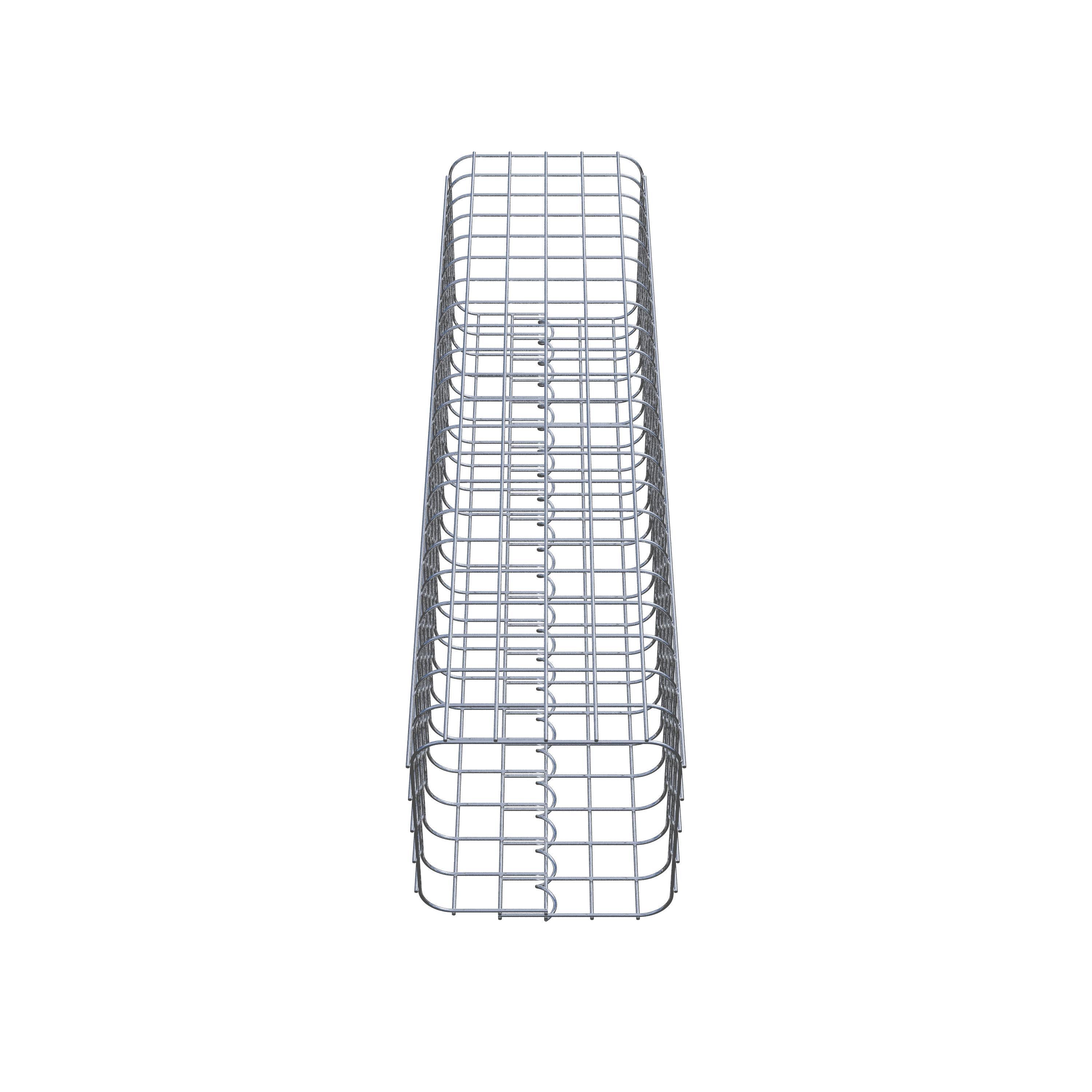 Gabionpelare 27 x 27 cm MW 5 x 5 cm kvadrat