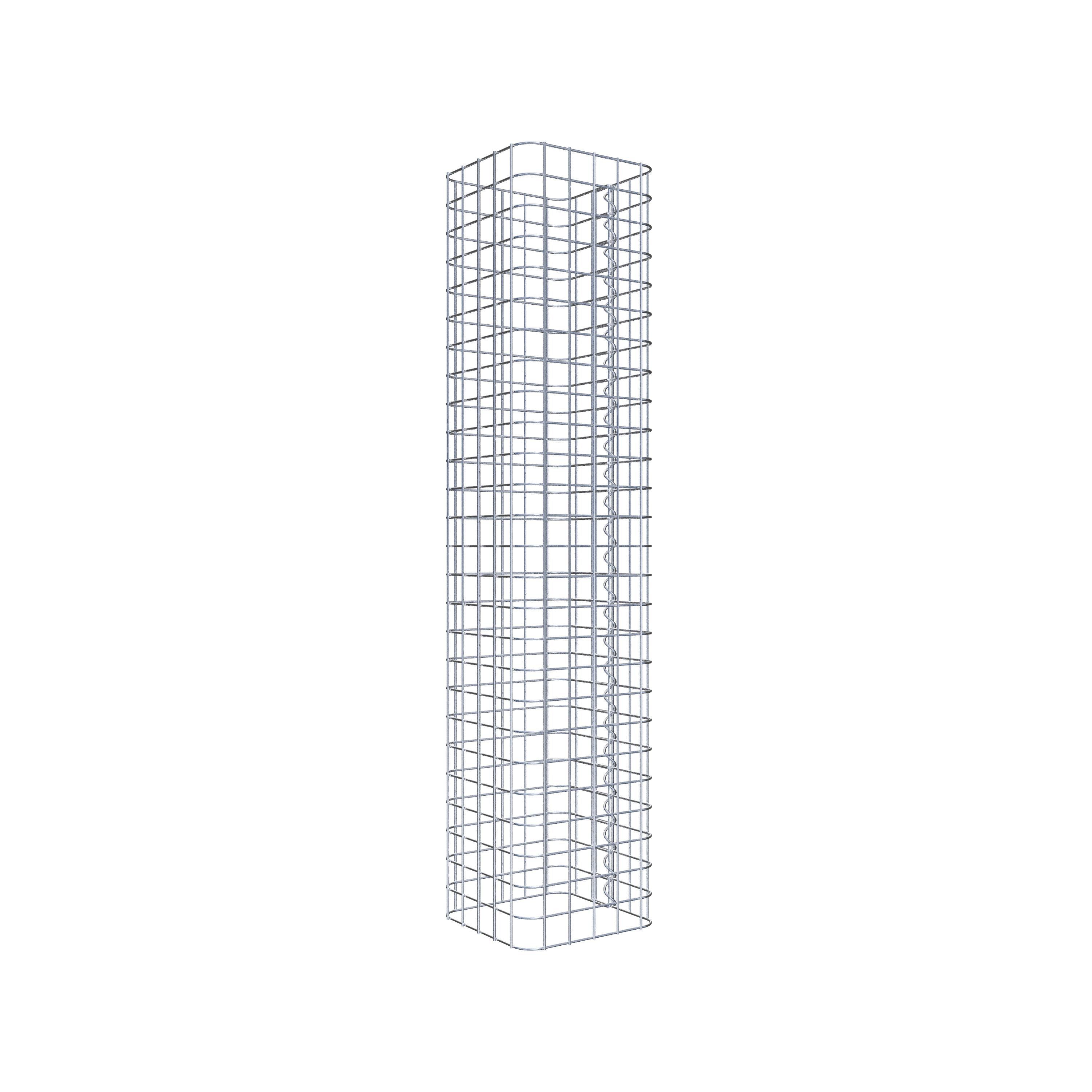 Gabionpelare 27 x 27 cm MW 5 x 5 cm kvadrat