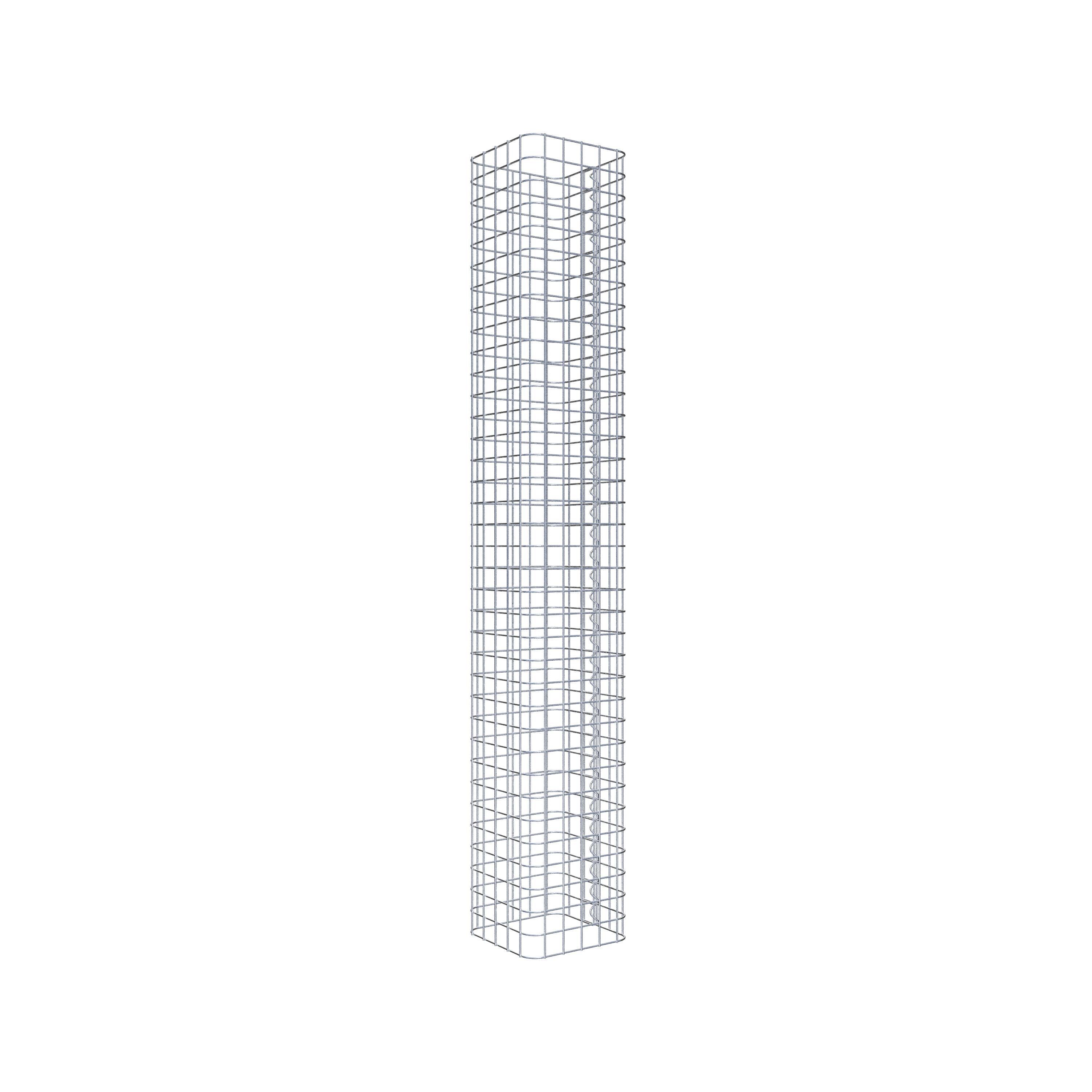 Gabionpelare 27 x 27 cm MW 5 x 5 cm kvadrat
