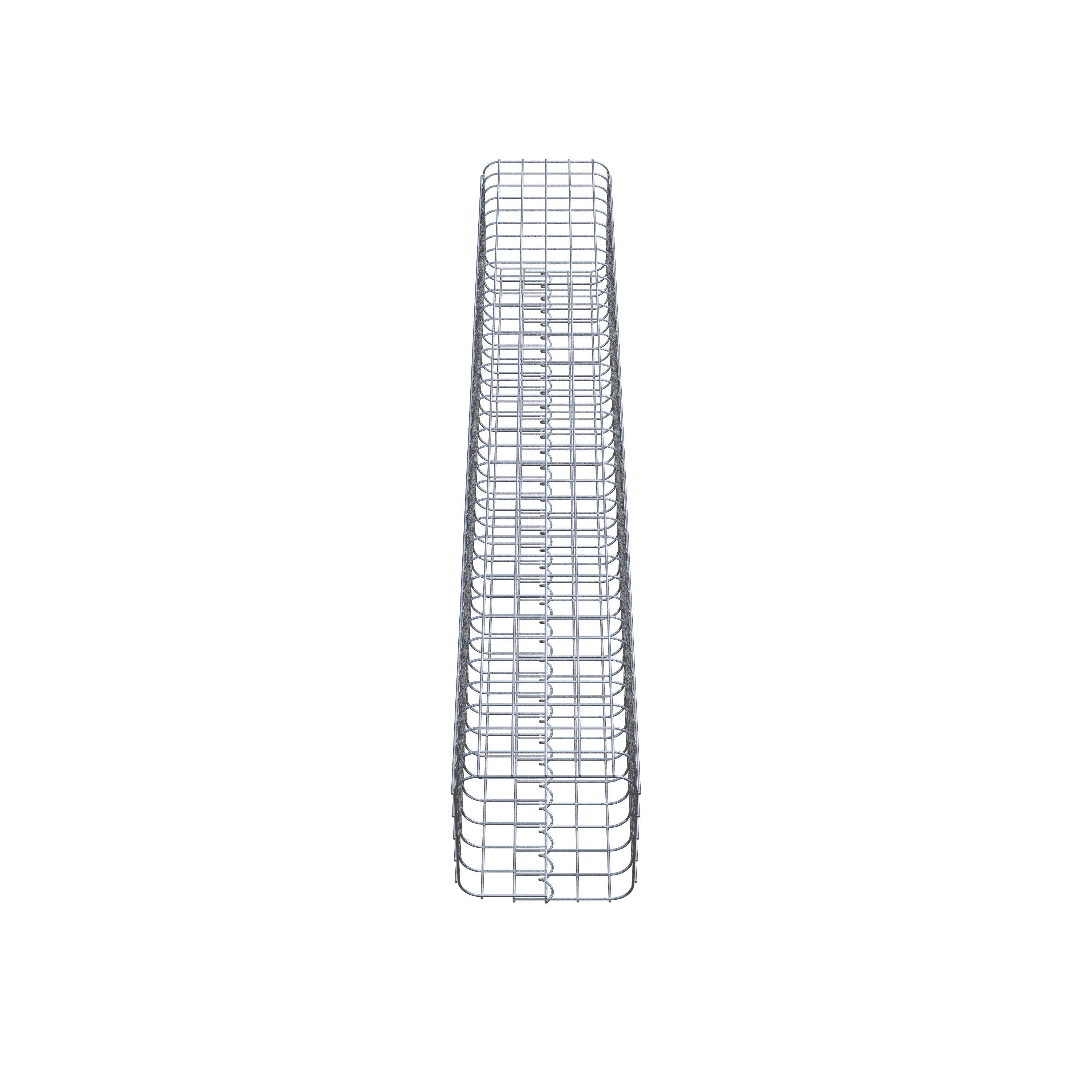 Gabionpelare 27 x 27 cm MW 5 x 5 cm kvadrat