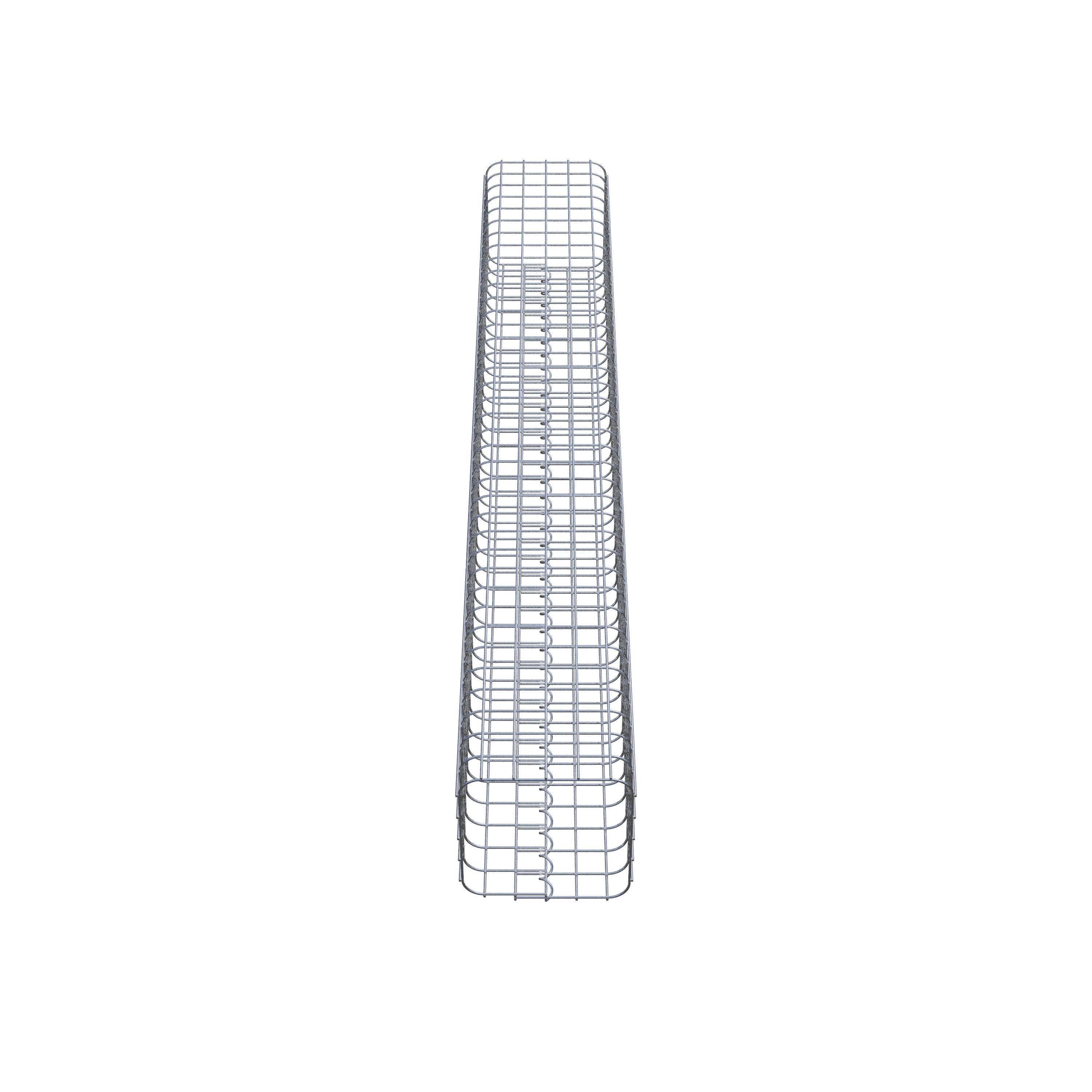 Gabionpelare 27 x 27 cm MW 5 x 5 cm kvadrat