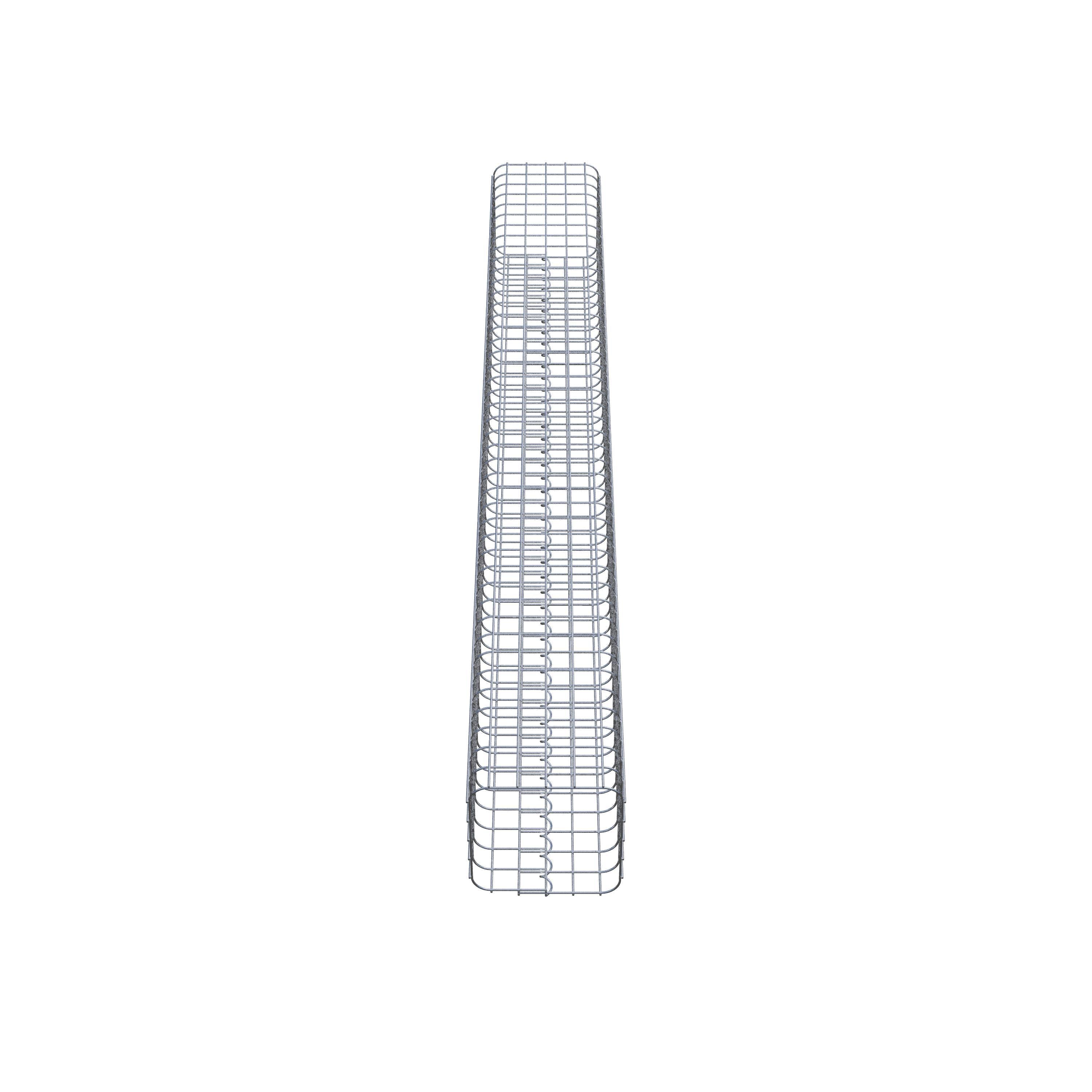 Gabionpelare 27 x 27 cm MW 5 x 5 cm kvadrat