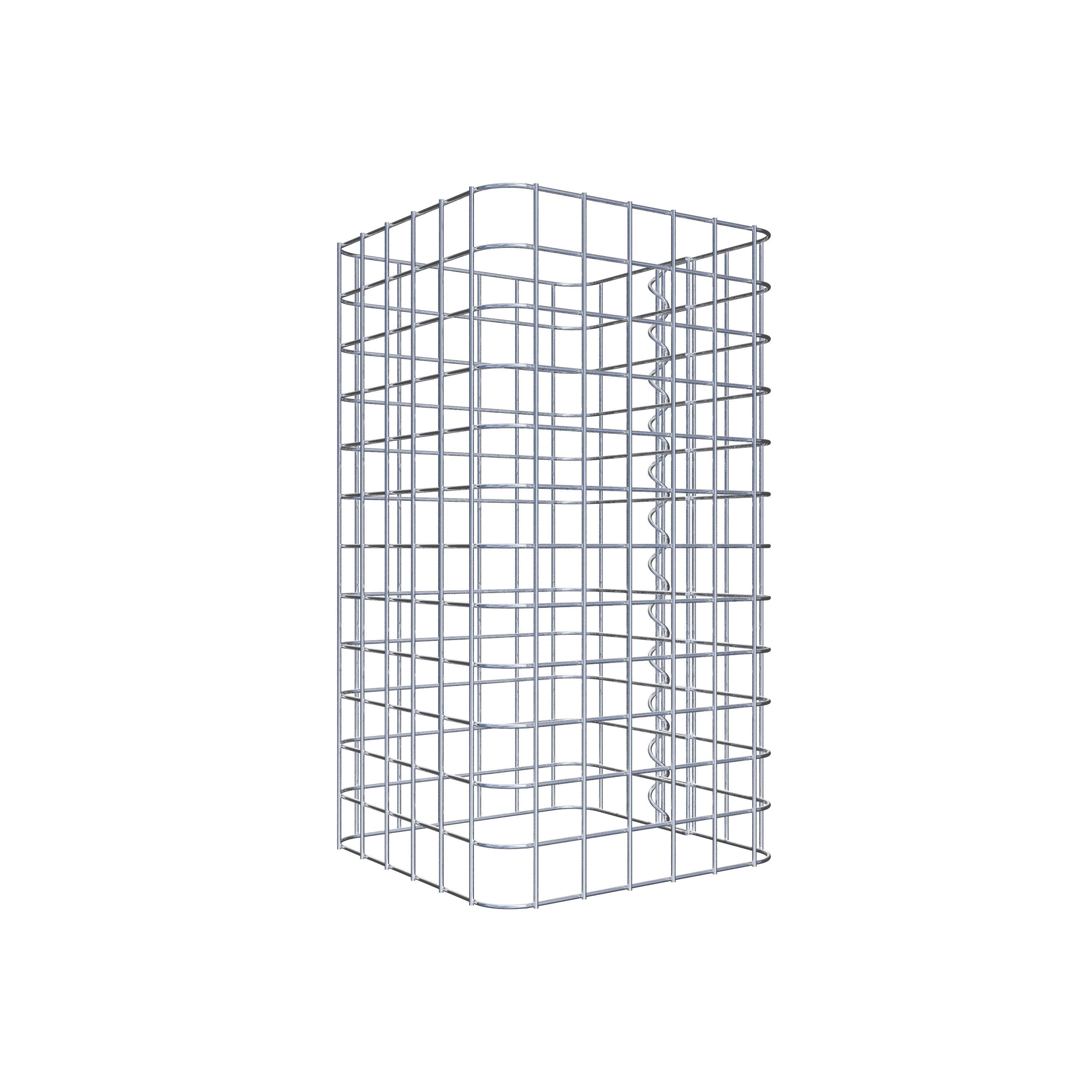 Gabionpelare 32 x 32 cm MW 5 x 5 cm kvadrat
