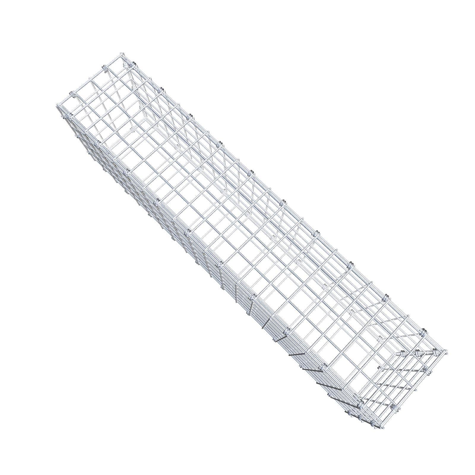 Gabion 100 cm x 30 cm x 20 cm (L x H x D), mesh size 5 x 5 cm, spiral ring