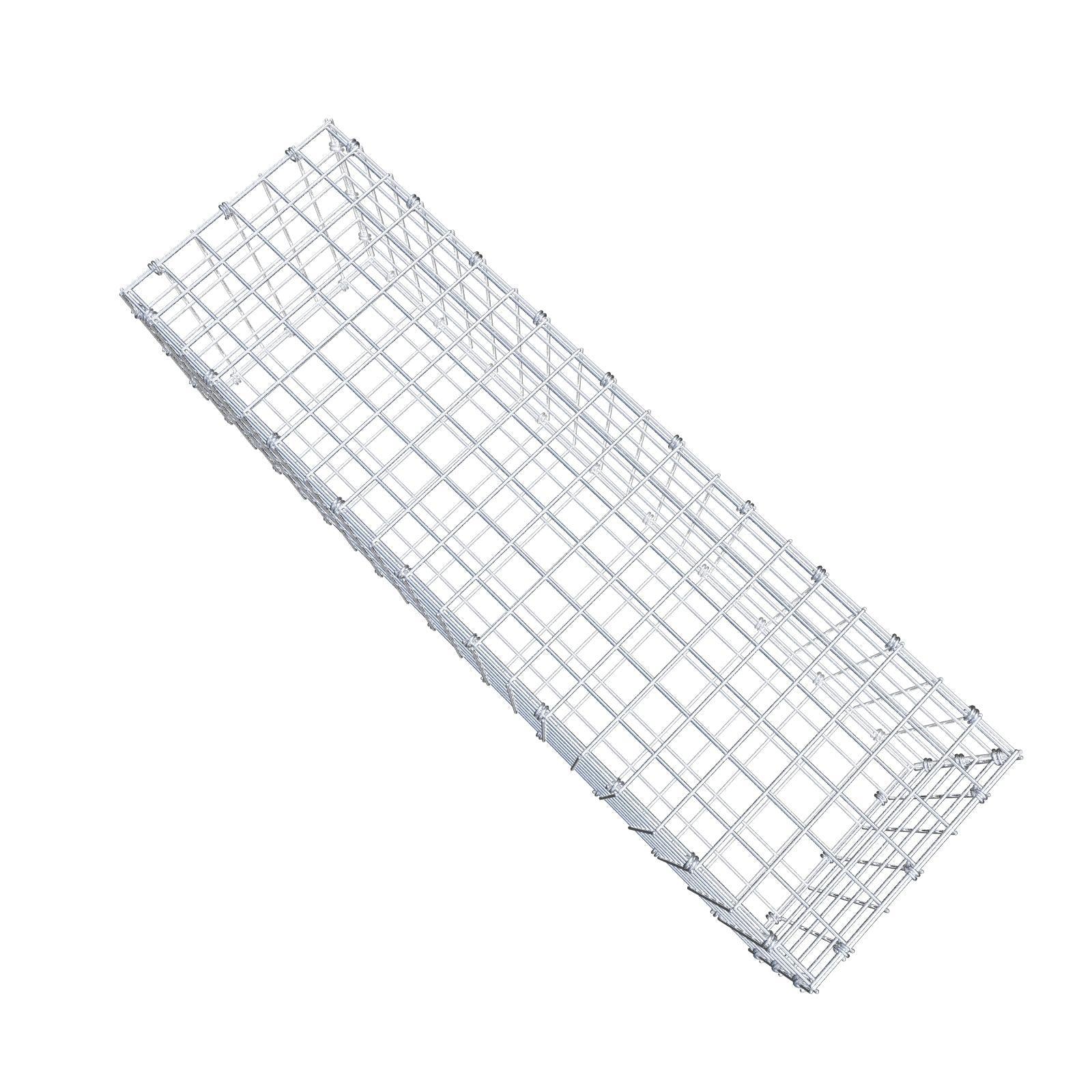 Gabion 100 cm x 30 cm x 30 cm (L x H x D), mesh size 5 x 5 cm, spiral ring