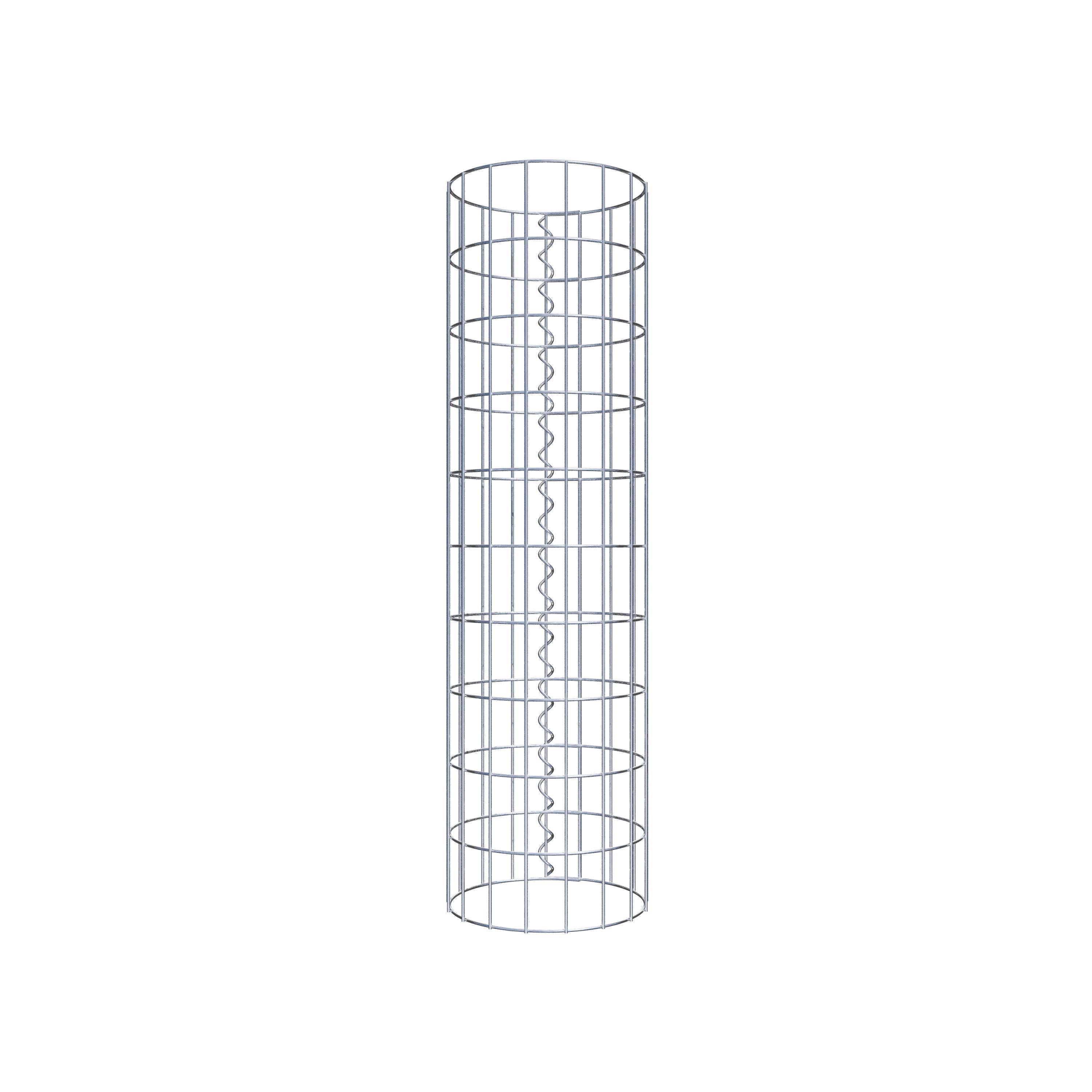 Gabionpelare diameter 27 cm, MW 5 x 10 cm rund
