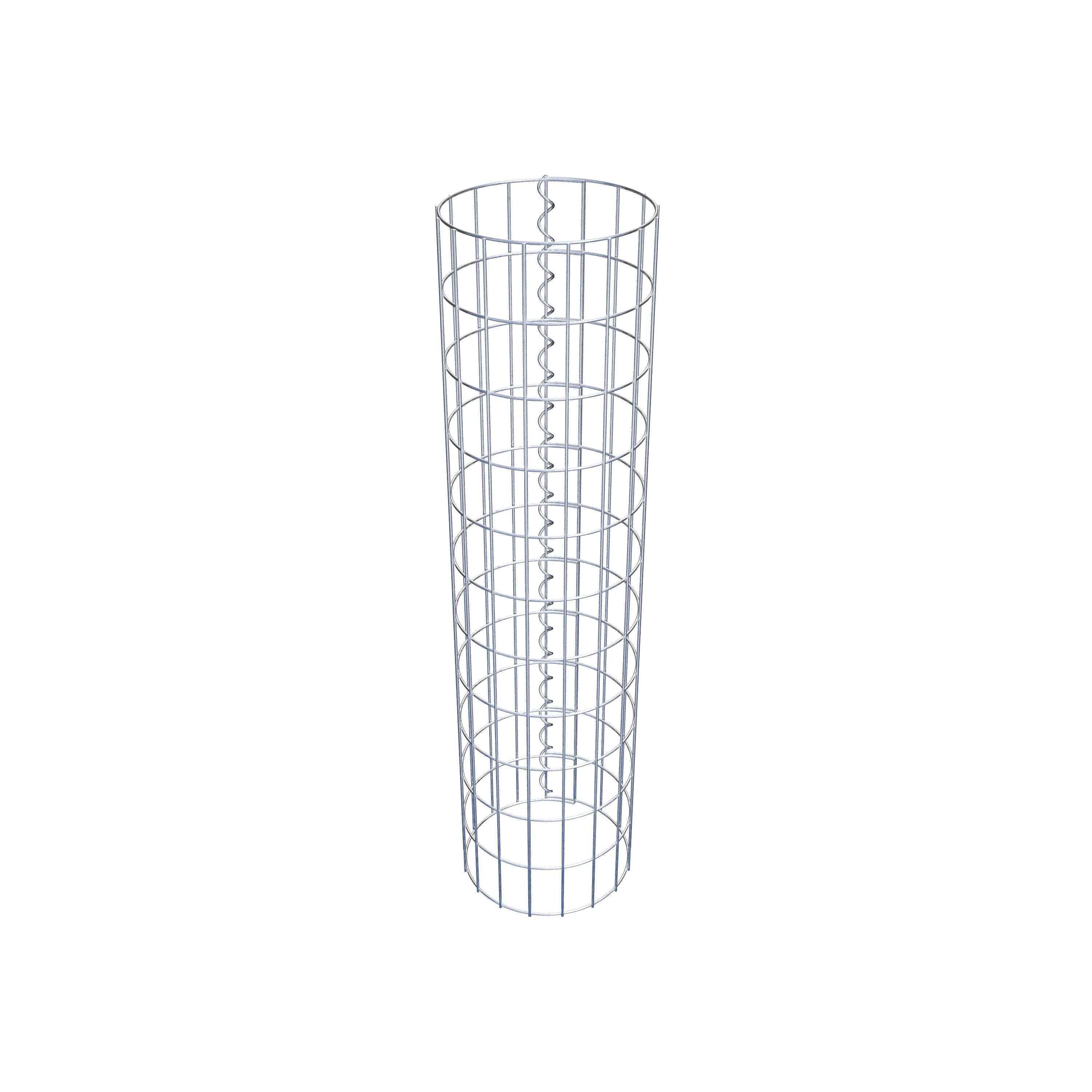 Gabionpelare diameter 27 cm, MW 5 x 10 cm rund