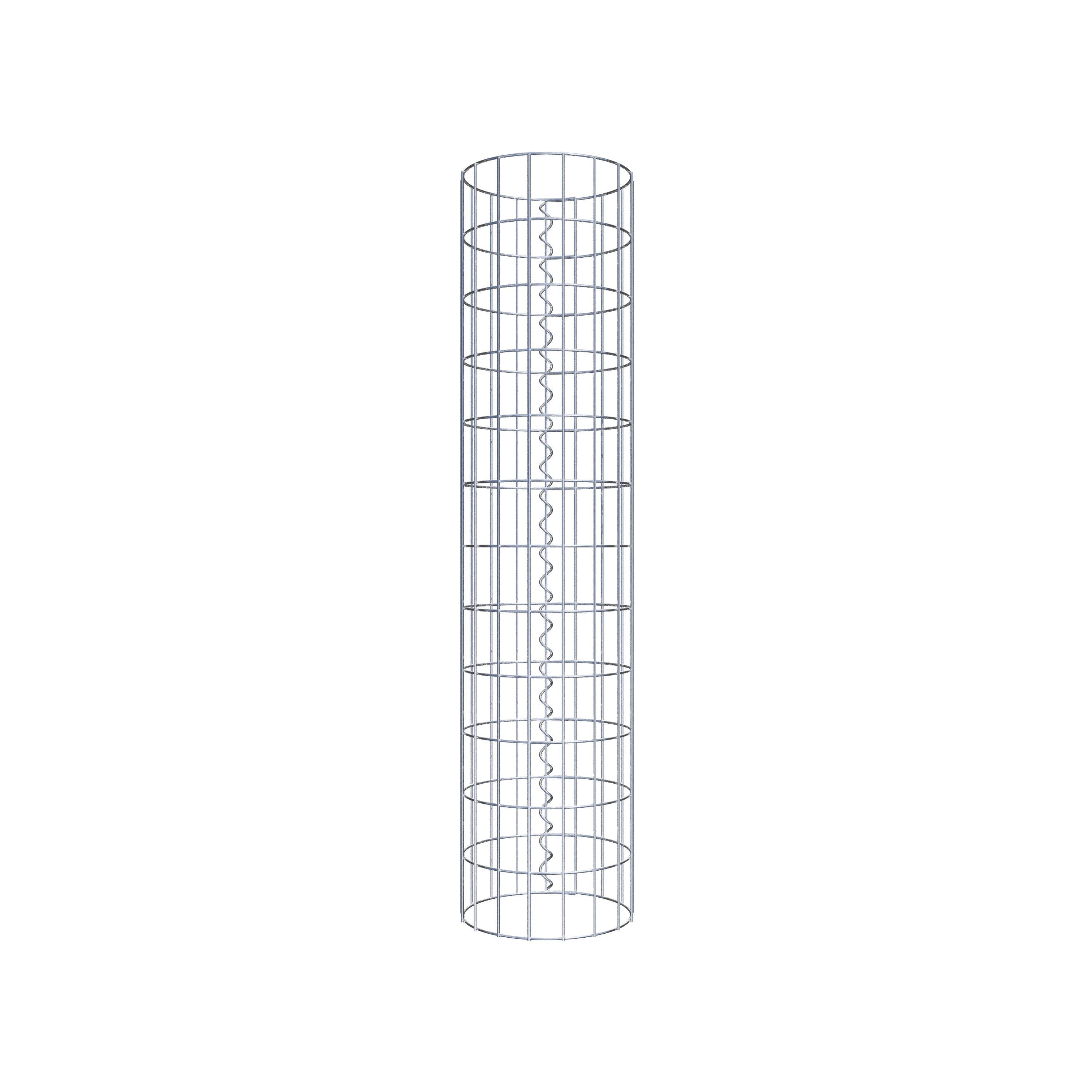 Gabionpelare diameter 27 cm, MW 5 x 10 cm rund