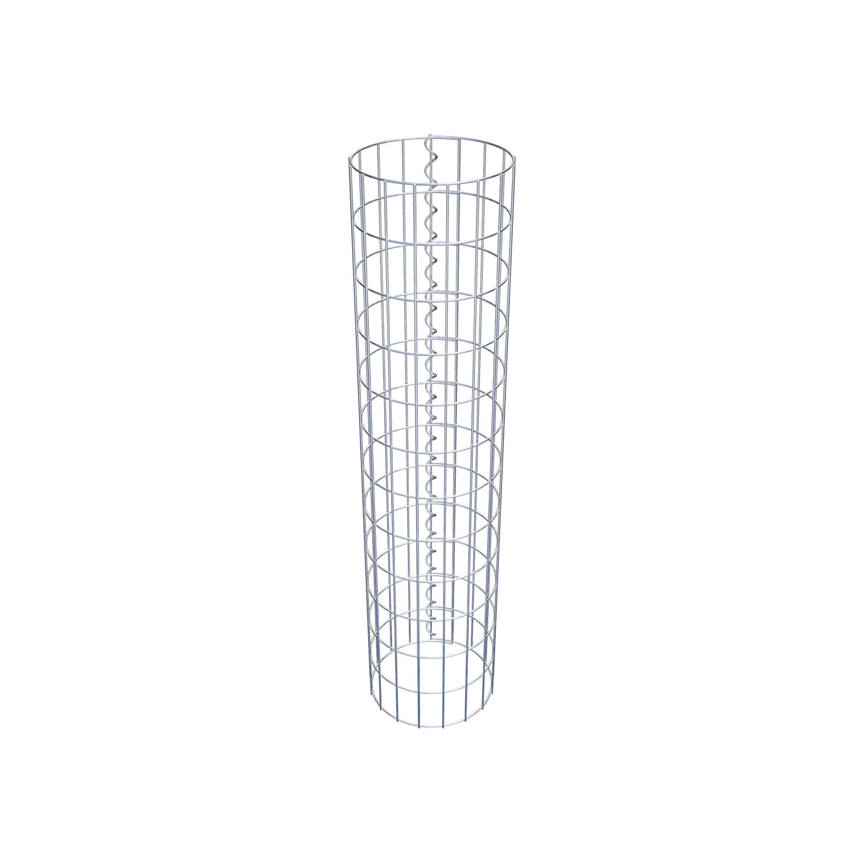 Gabionpelare diameter 27 cm, MW 5 x 10 cm rund
