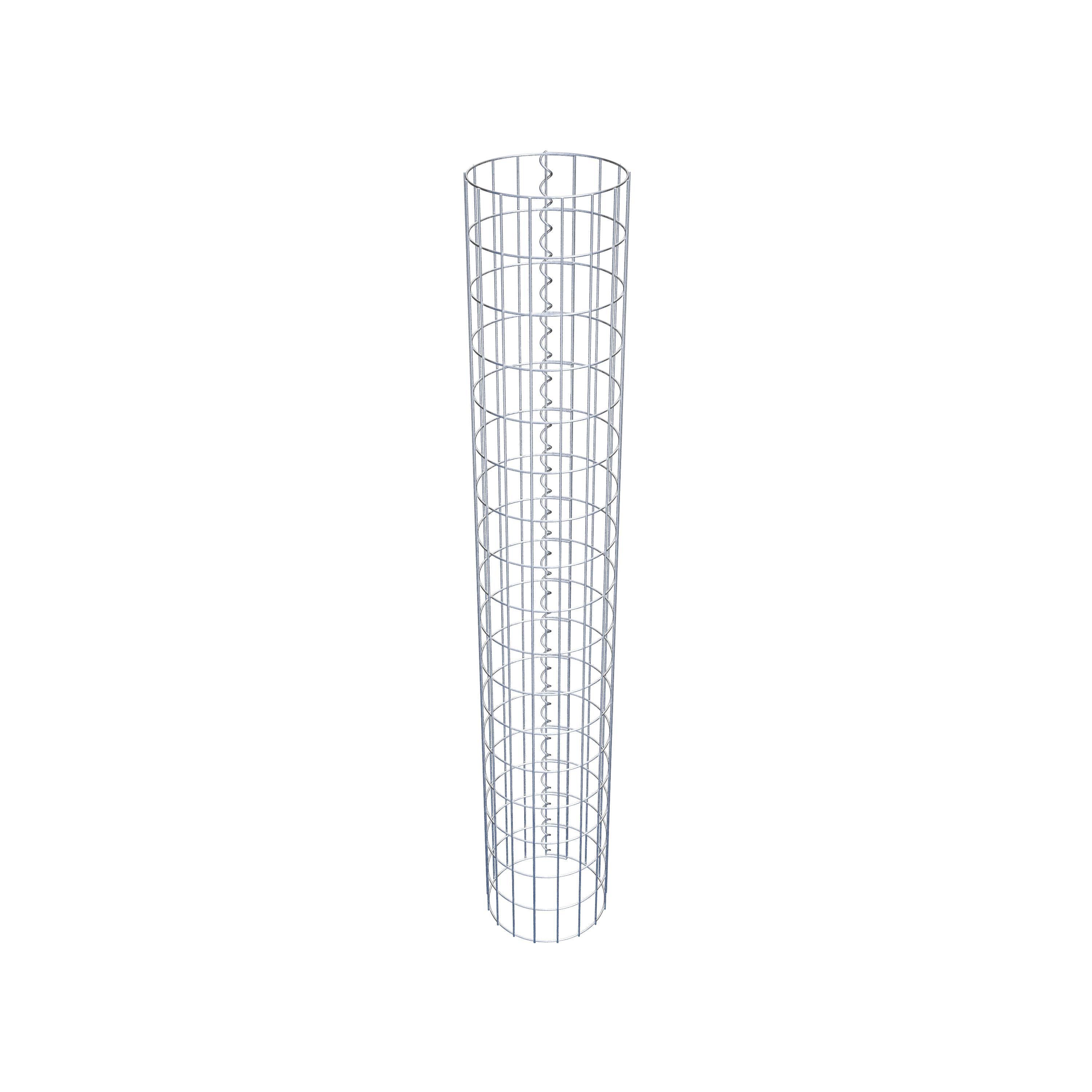 Gabionpelare diameter 27 cm, MW 5 x 10 cm rund