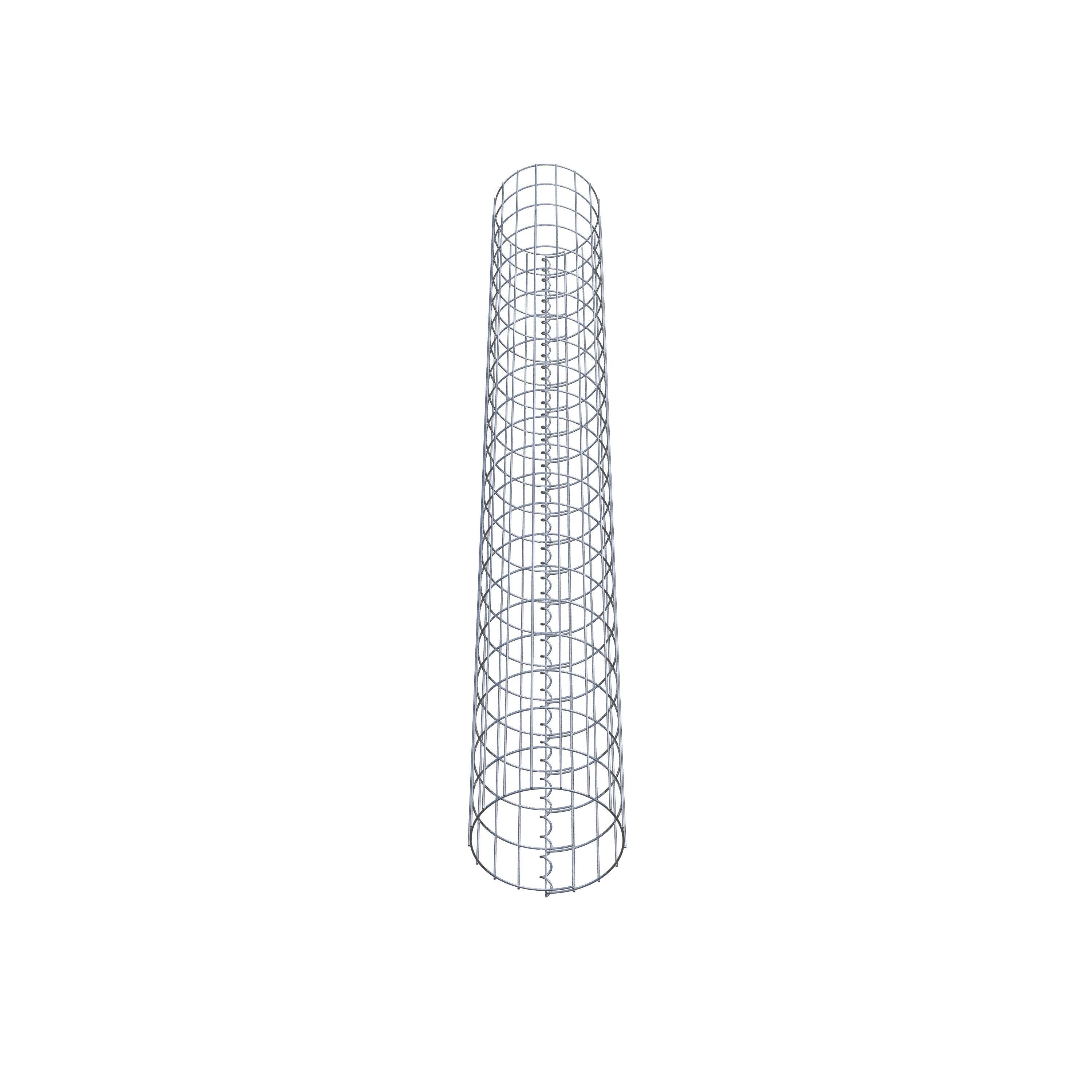 Gabionpelare diameter 27 cm, MW 5 x 10 cm rund