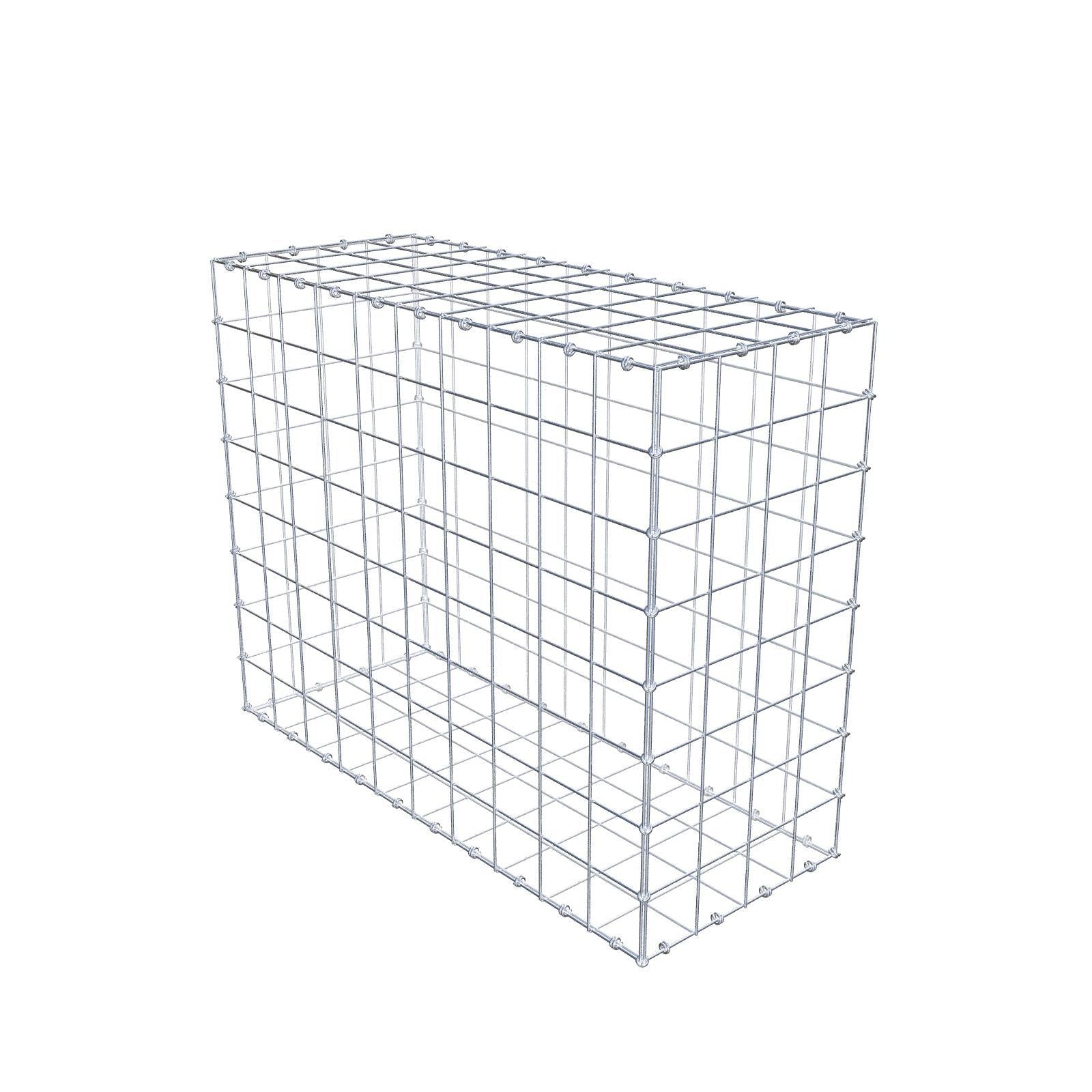 Schanskorf 100 cm x 80 cm x 40 cm (L x H x D), maaswijdte 10 x 10 cm, spiraalring