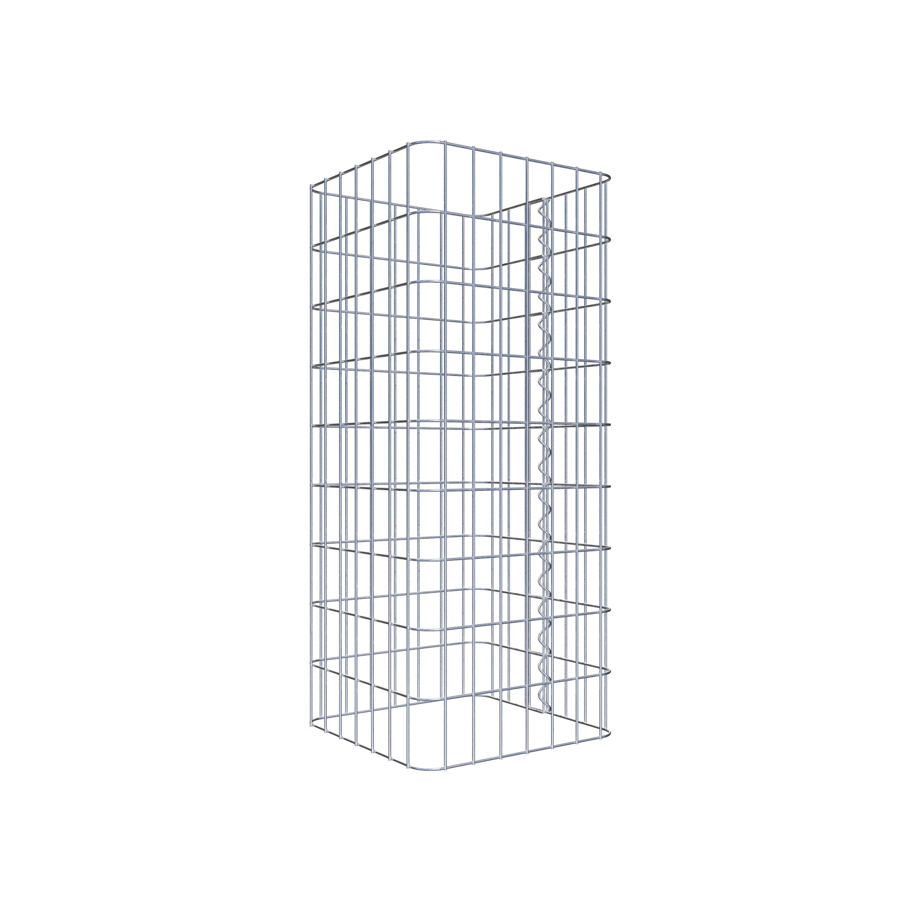 Gabionpelare 37 x 37 cm, MW 5 x 10 cm kvadrat