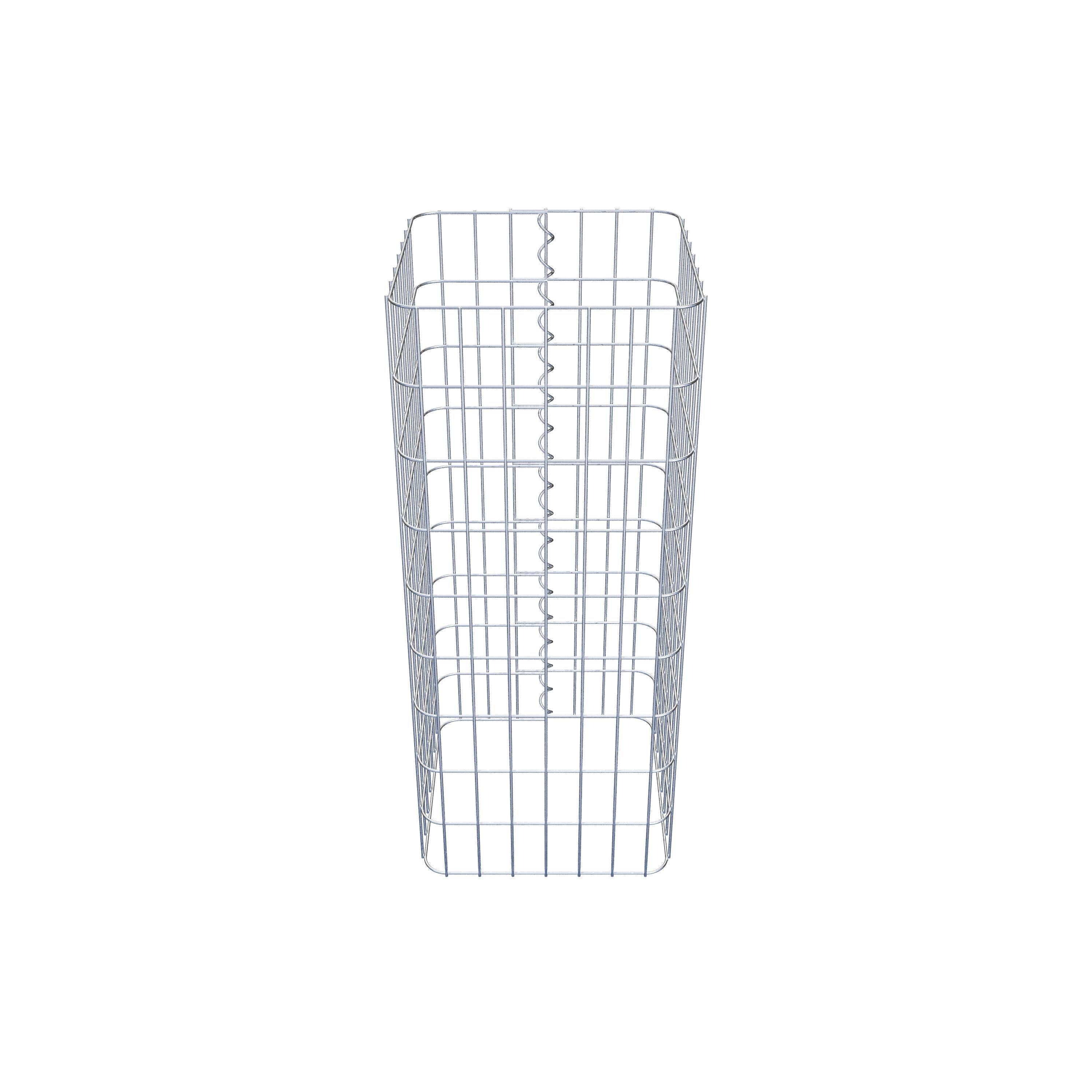 Gabionpelare 37 x 37 cm, MW 5 x 10 cm kvadrat