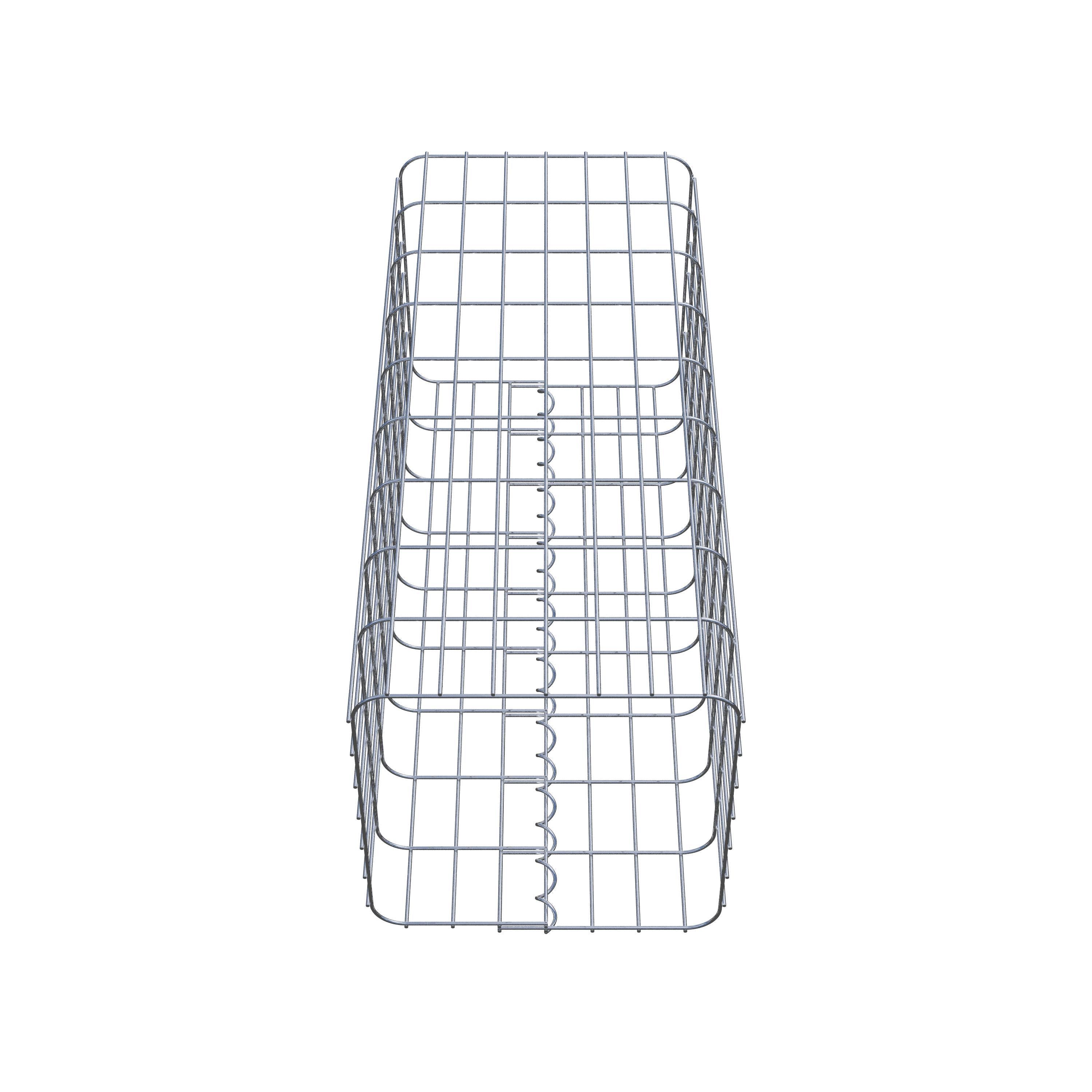 Gabionpelare 37 x 37 cm, MW 5 x 10 cm kvadrat