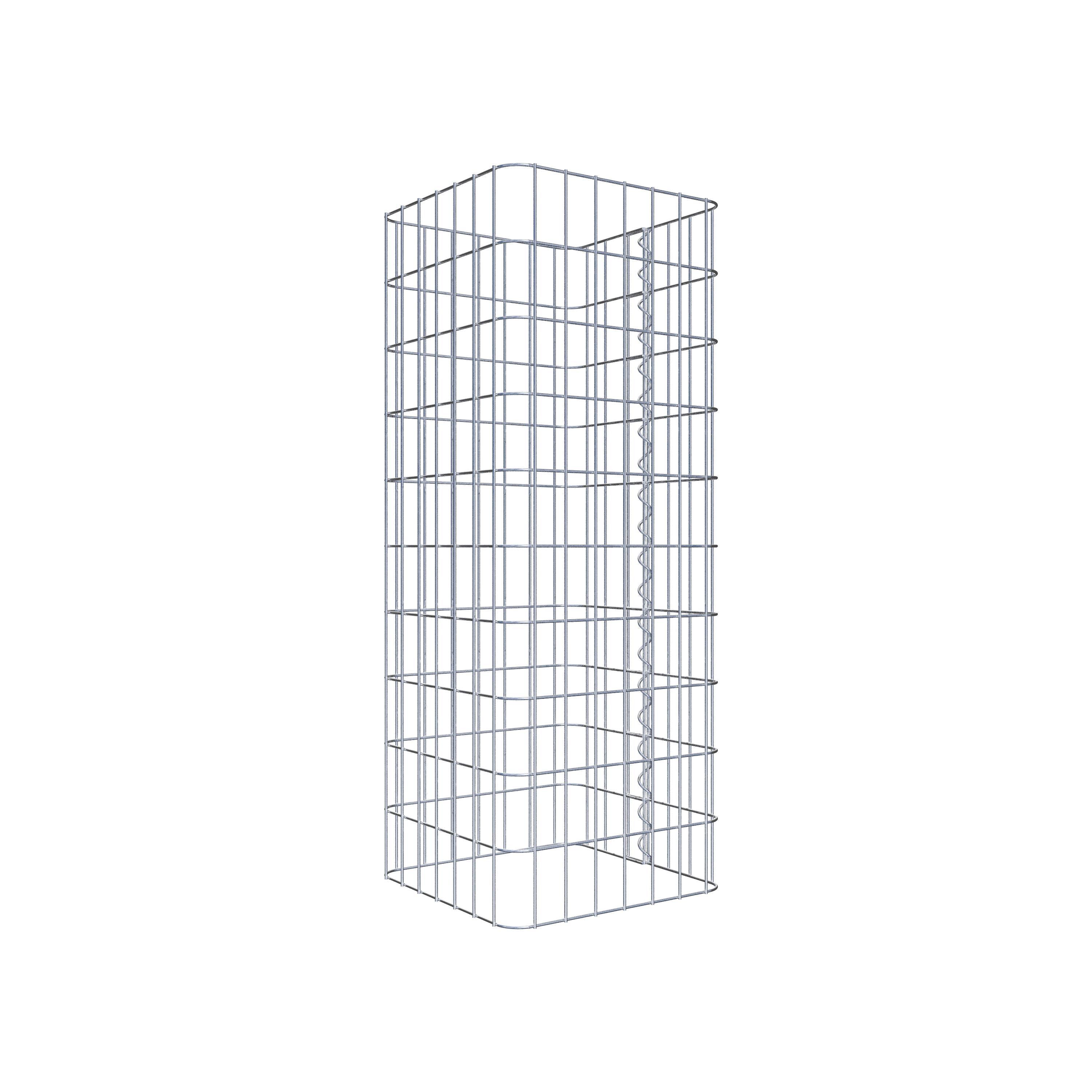 Gabionpelare 37 x 37 cm, MW 5 x 10 cm kvadrat