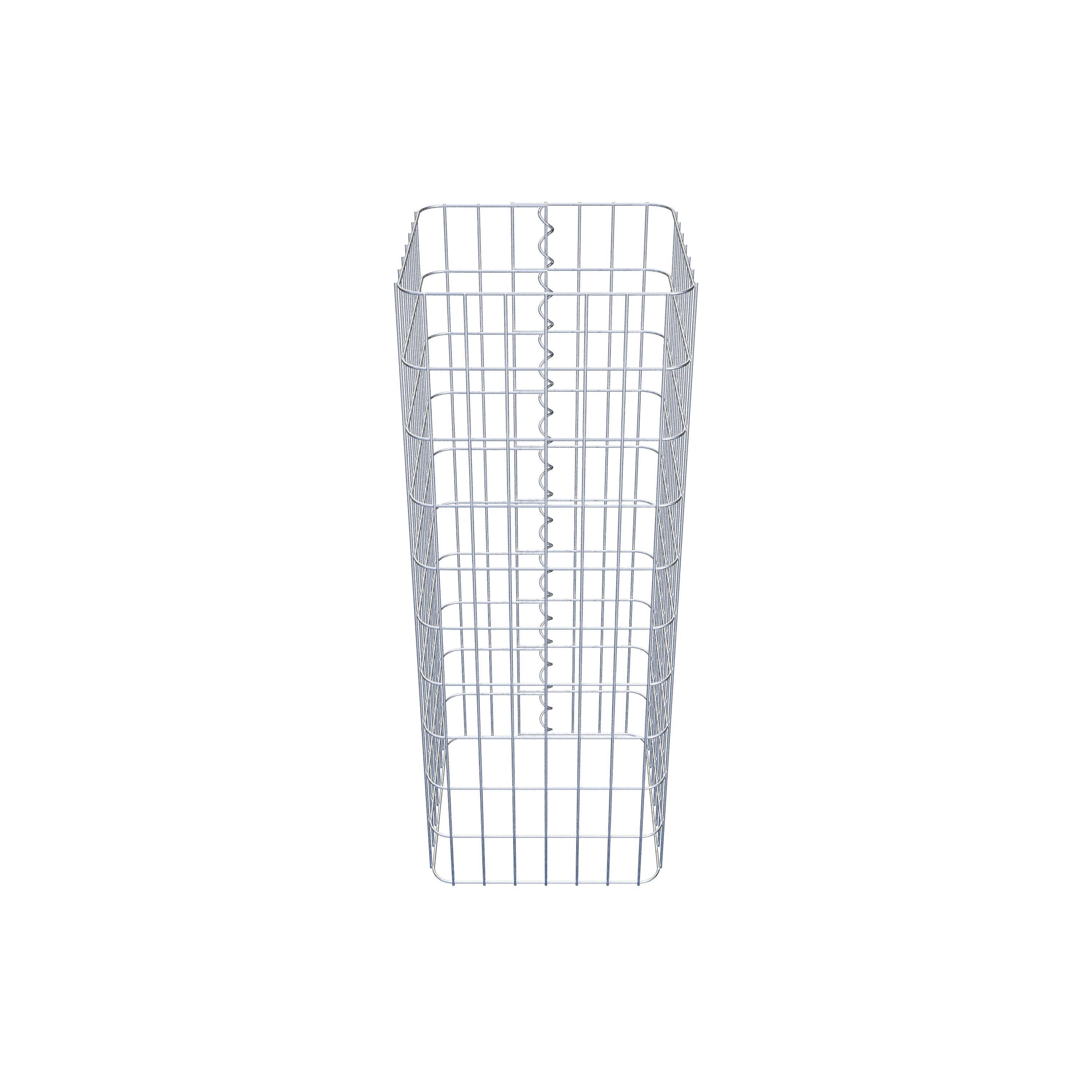 Gabionpelare 37 x 37 cm, MW 5 x 10 cm kvadrat