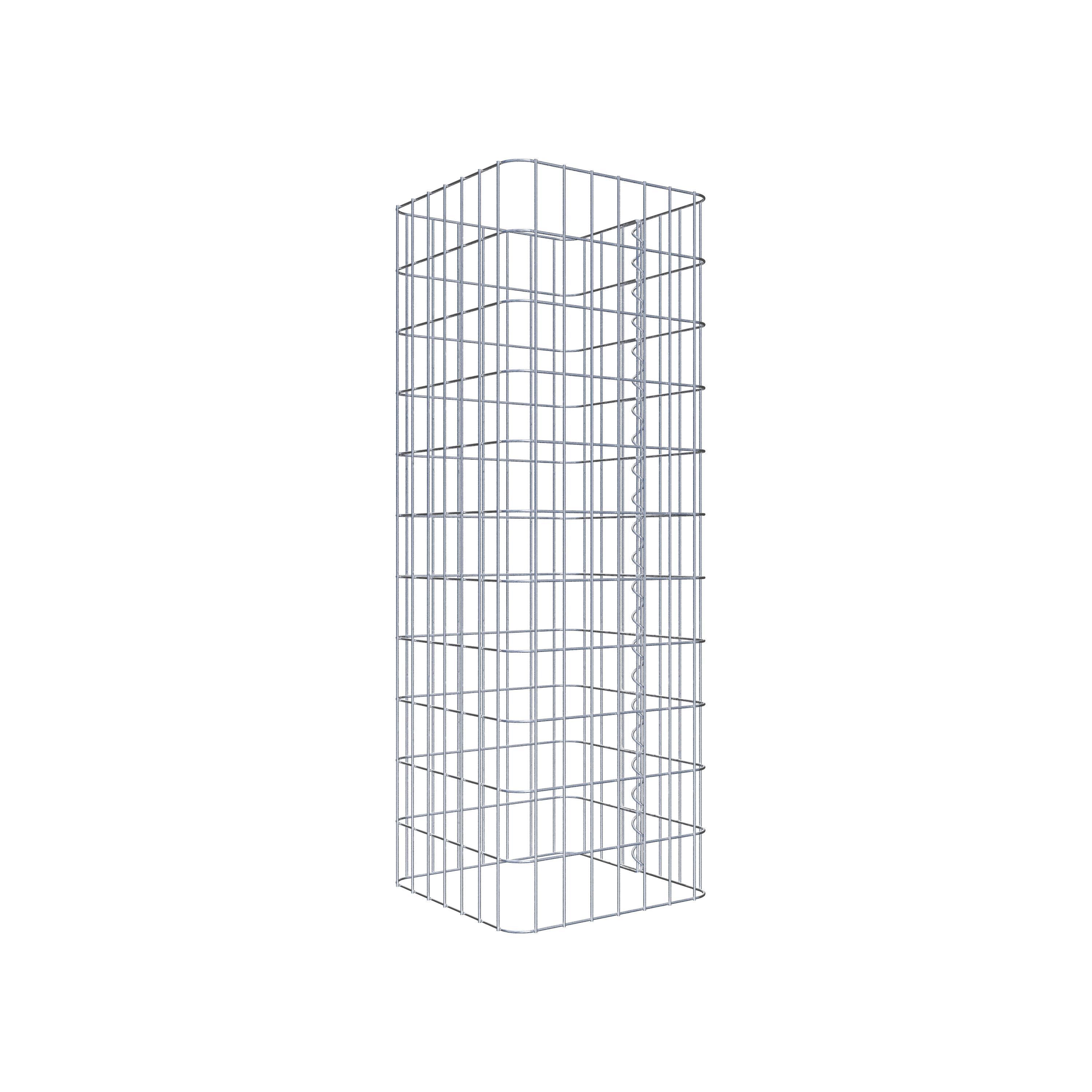 Gabionpelare 37 x 37 cm, MW 5 x 10 cm kvadrat