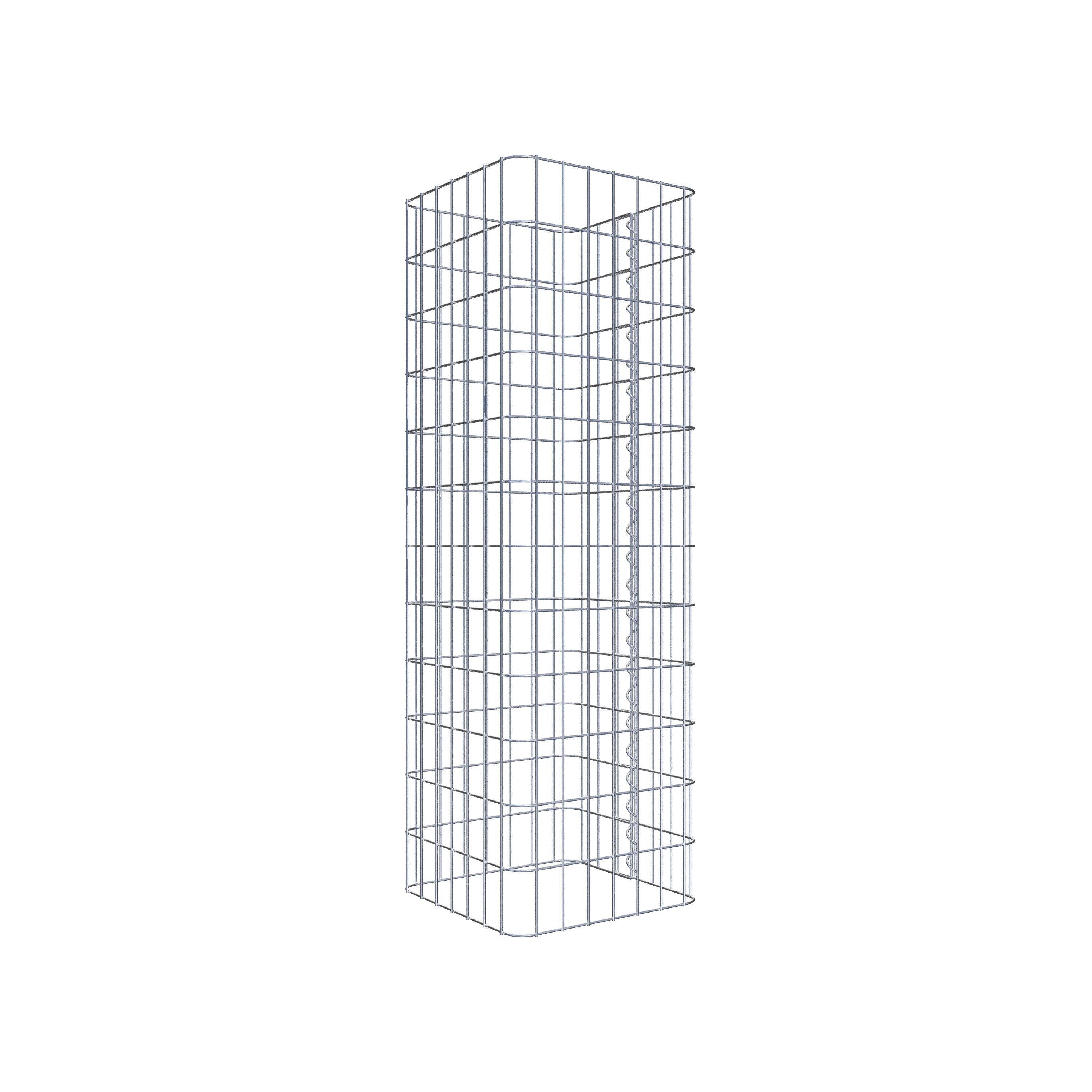 Gabionpelare 37 x 37 cm, MW 5 x 10 cm kvadrat