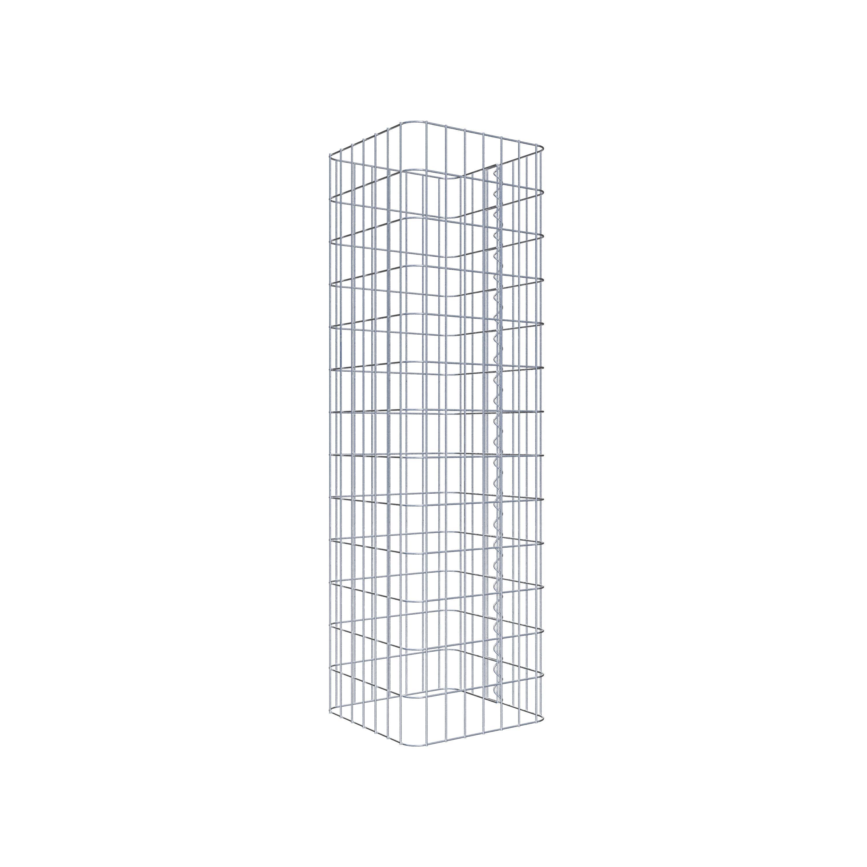 Gabionpelare 37 x 37 cm, MW 5 x 10 cm kvadrat