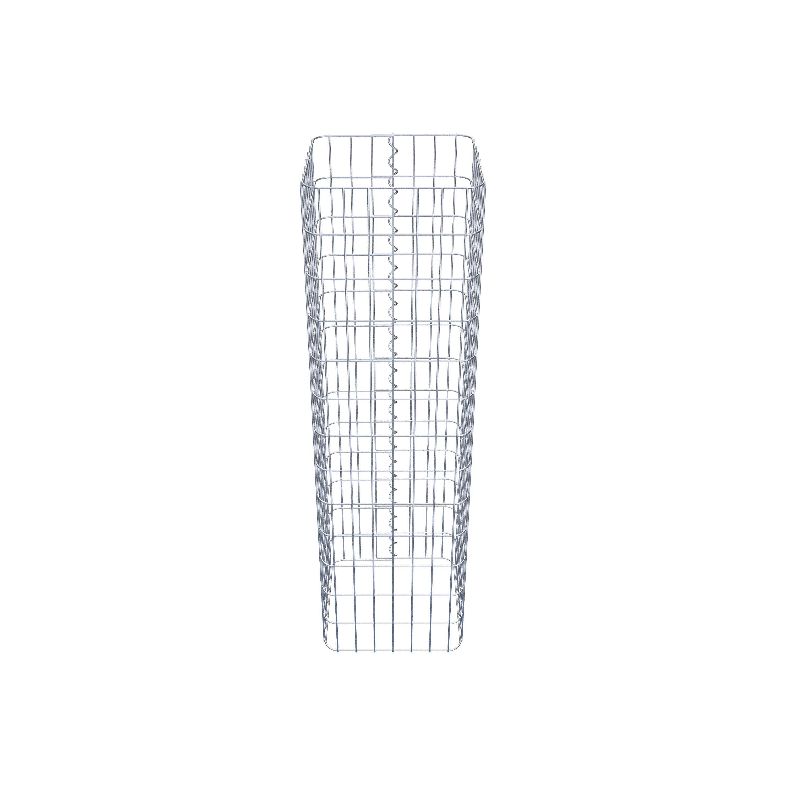 Gabionpelare 37 x 37 cm, MW 5 x 10 cm kvadrat