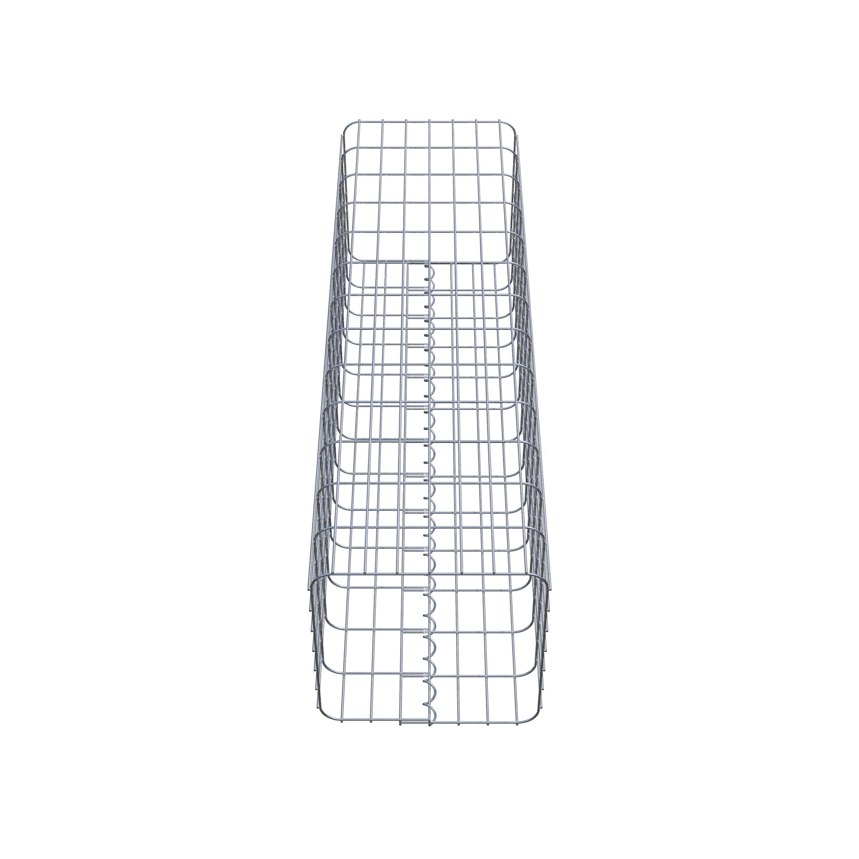 Gabionpelare 37 x 37 cm, MW 5 x 10 cm kvadrat