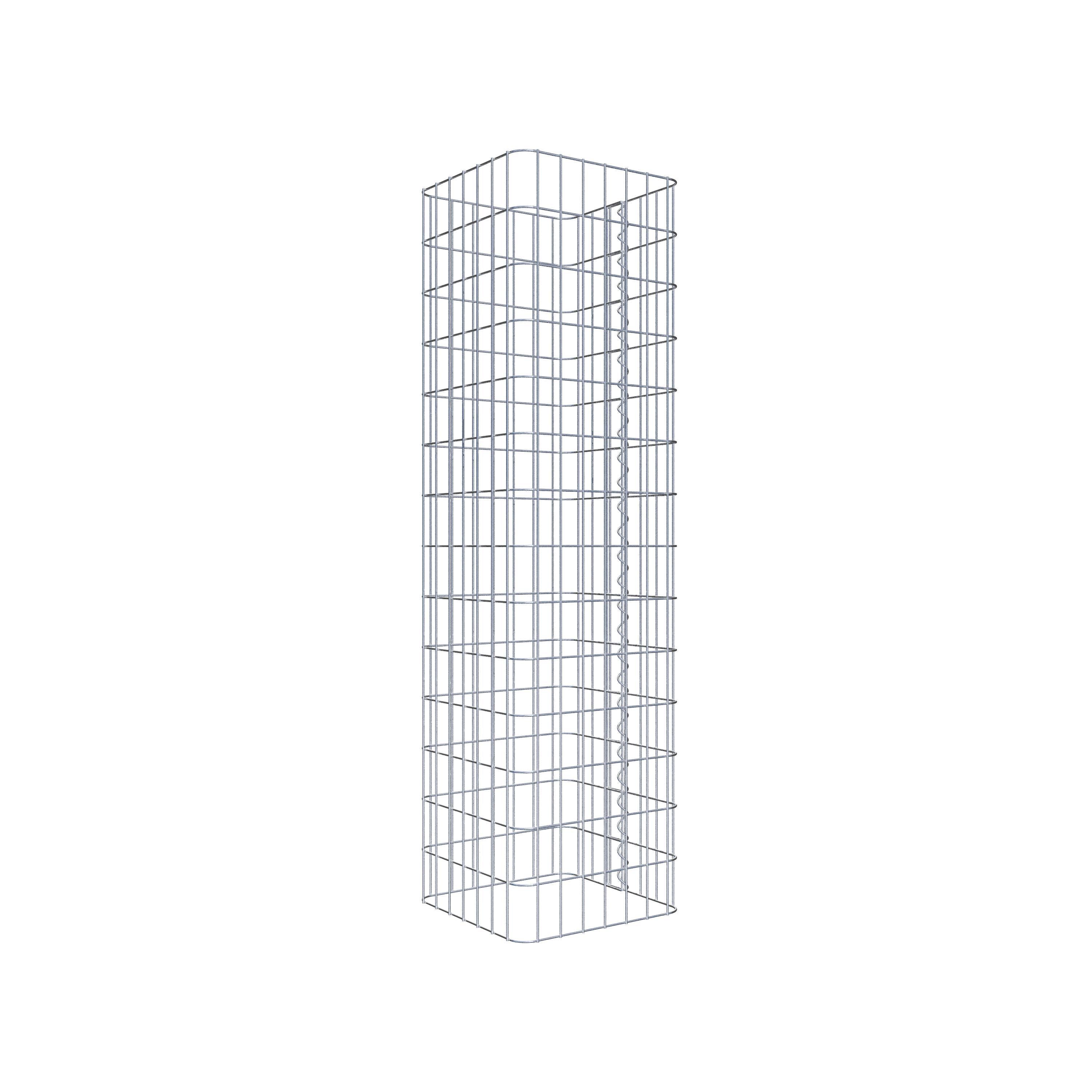 Gabionpelare 37 x 37 cm, MW 5 x 10 cm kvadrat