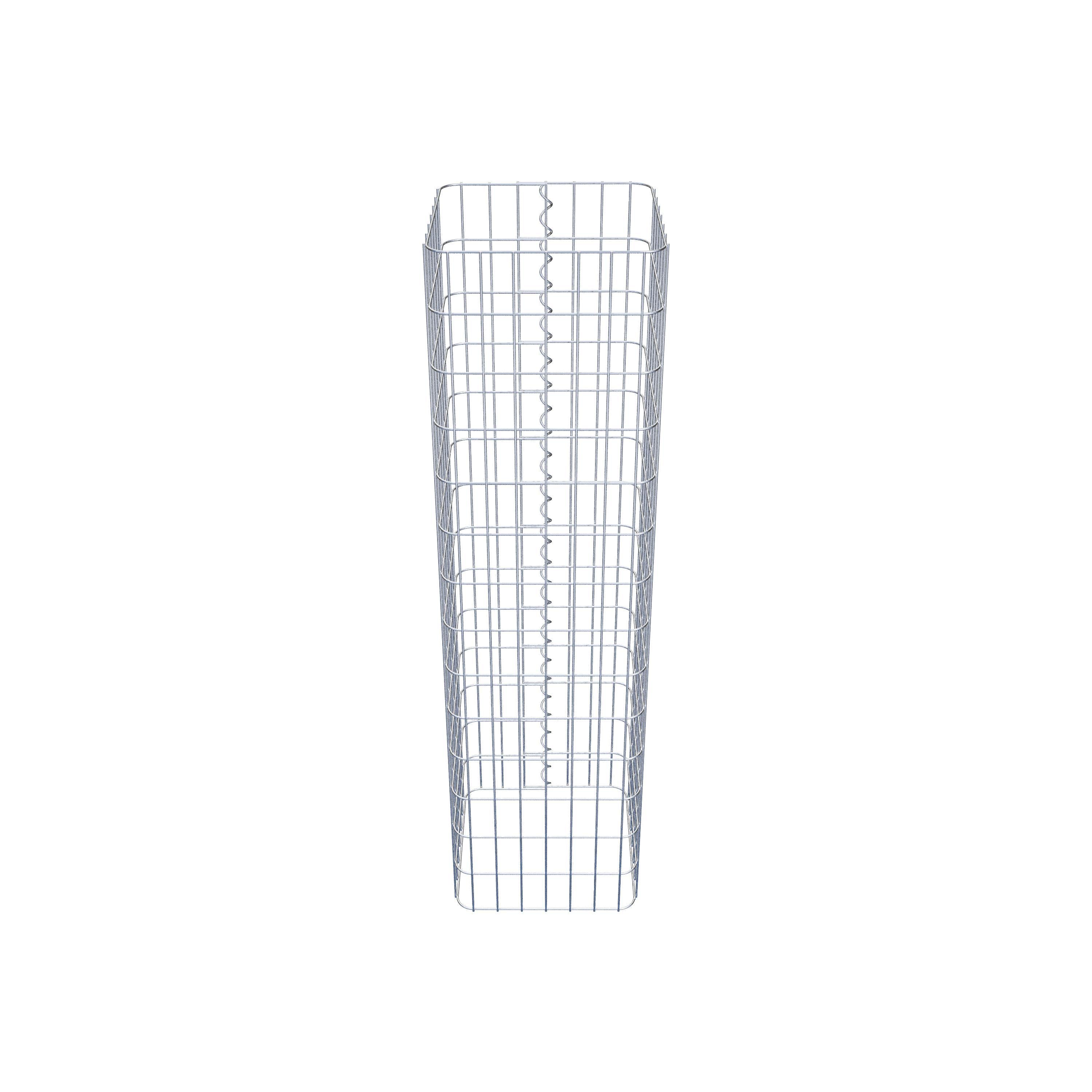 Gabionpelare 37 x 37 cm, MW 5 x 10 cm kvadrat