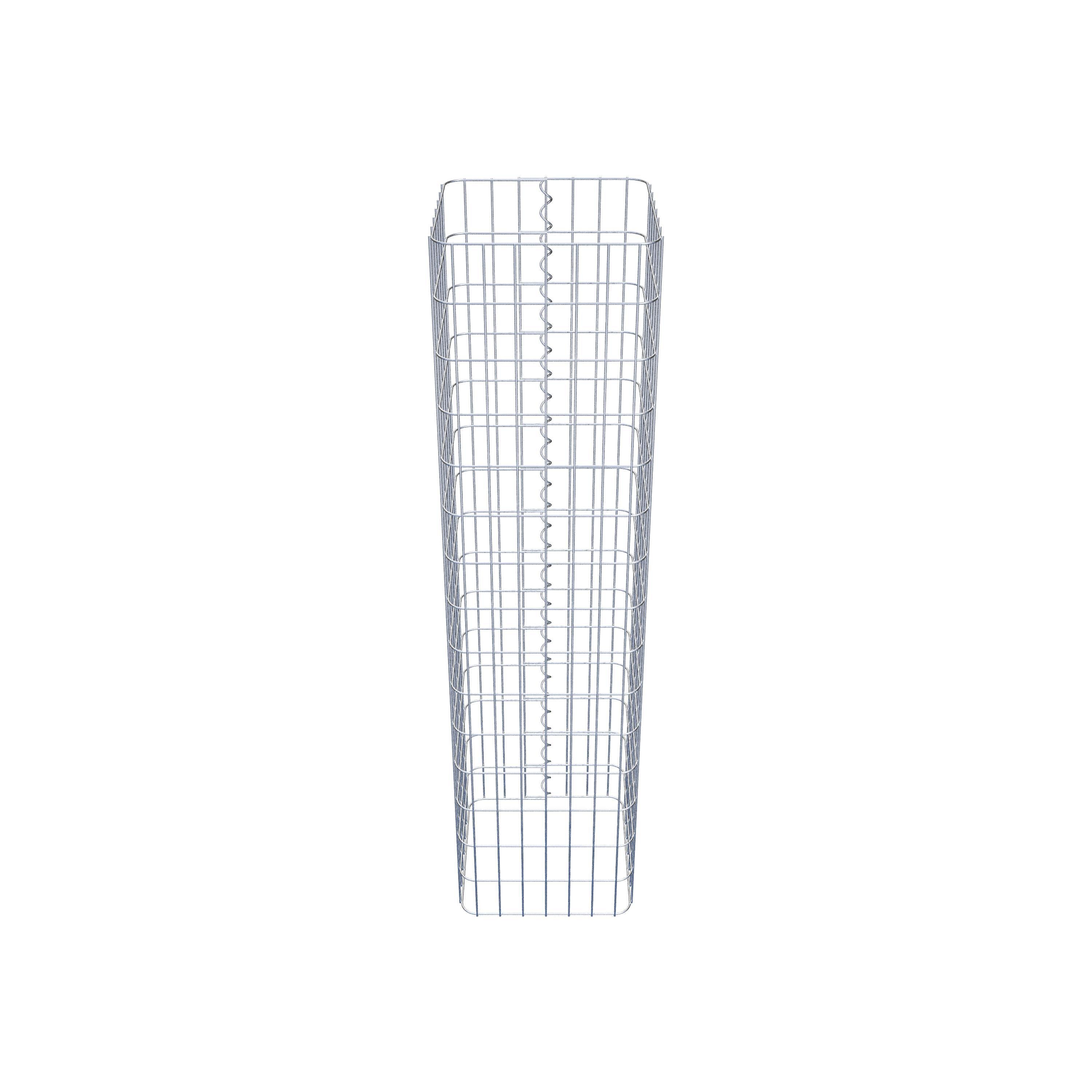 Gabionpelare 37 x 37 cm, MW 5 x 10 cm kvadrat