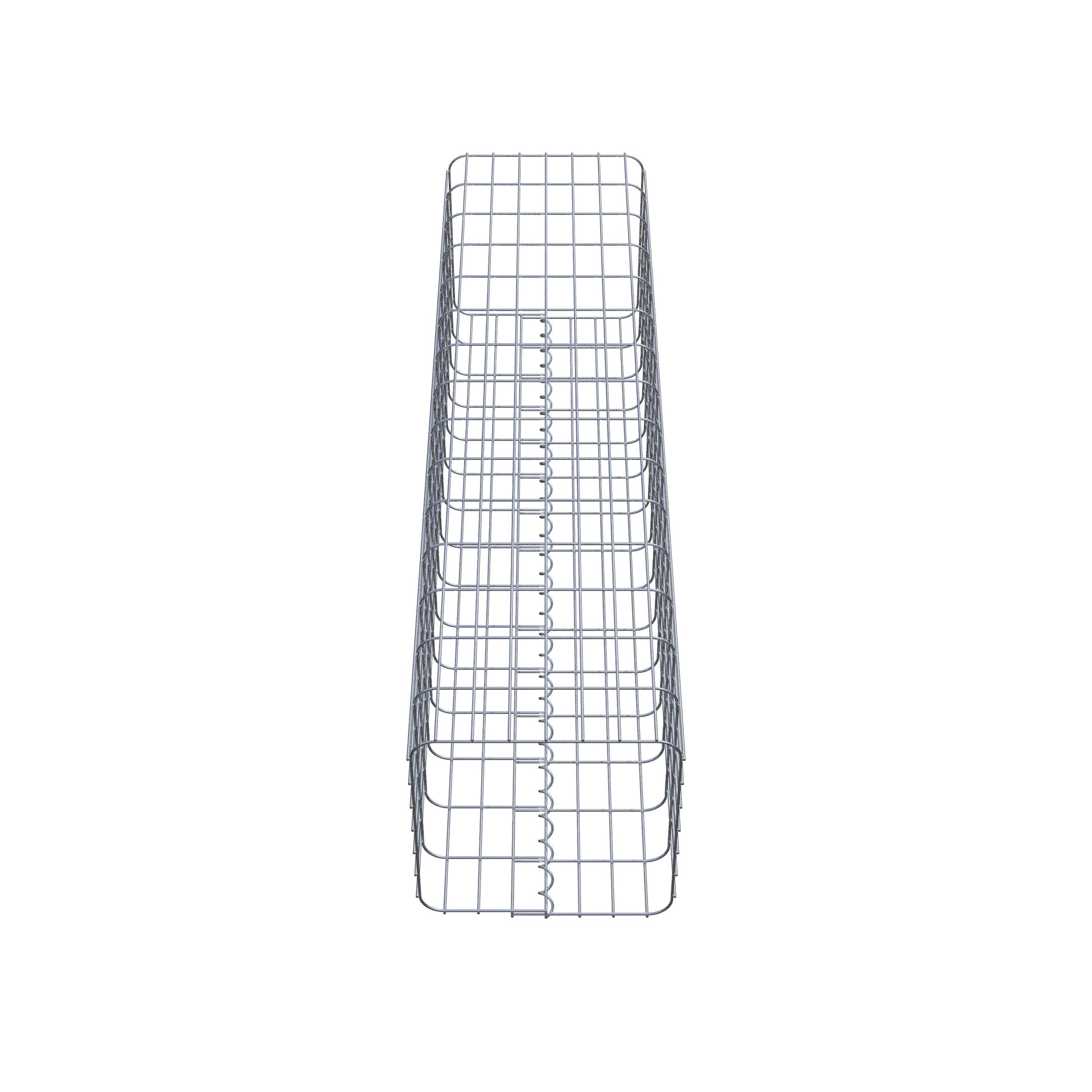 Gabionpelare 37 x 37 cm, MW 5 x 10 cm kvadrat