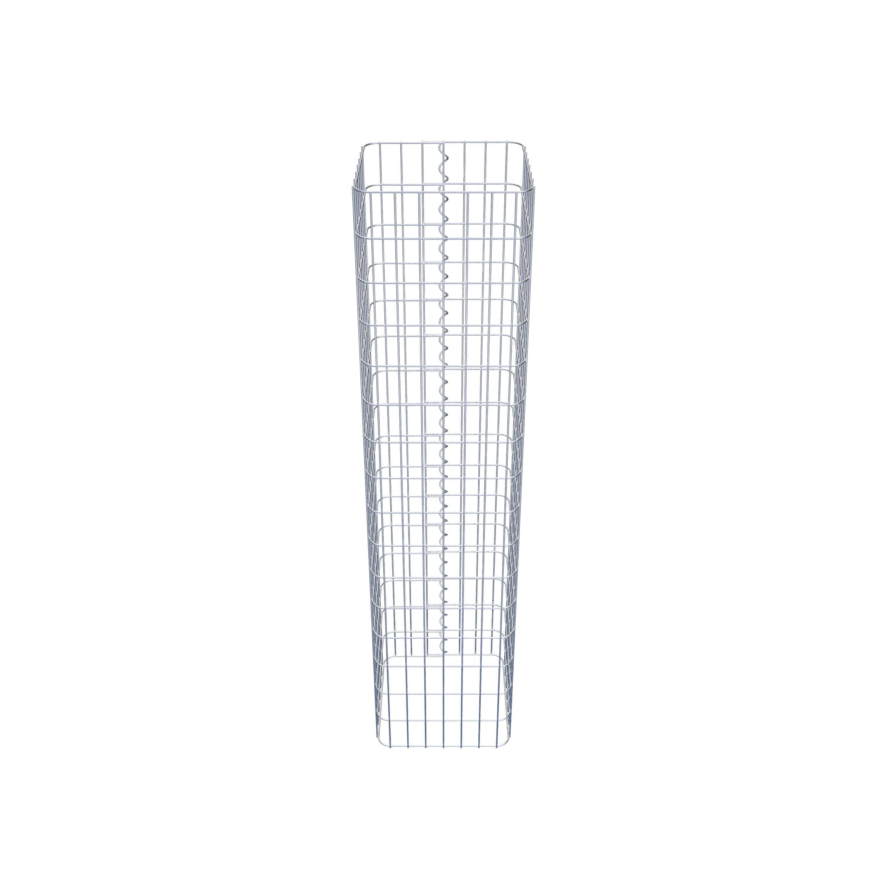 Gabionpelare 37 x 37 cm, MW 5 x 10 cm kvadrat