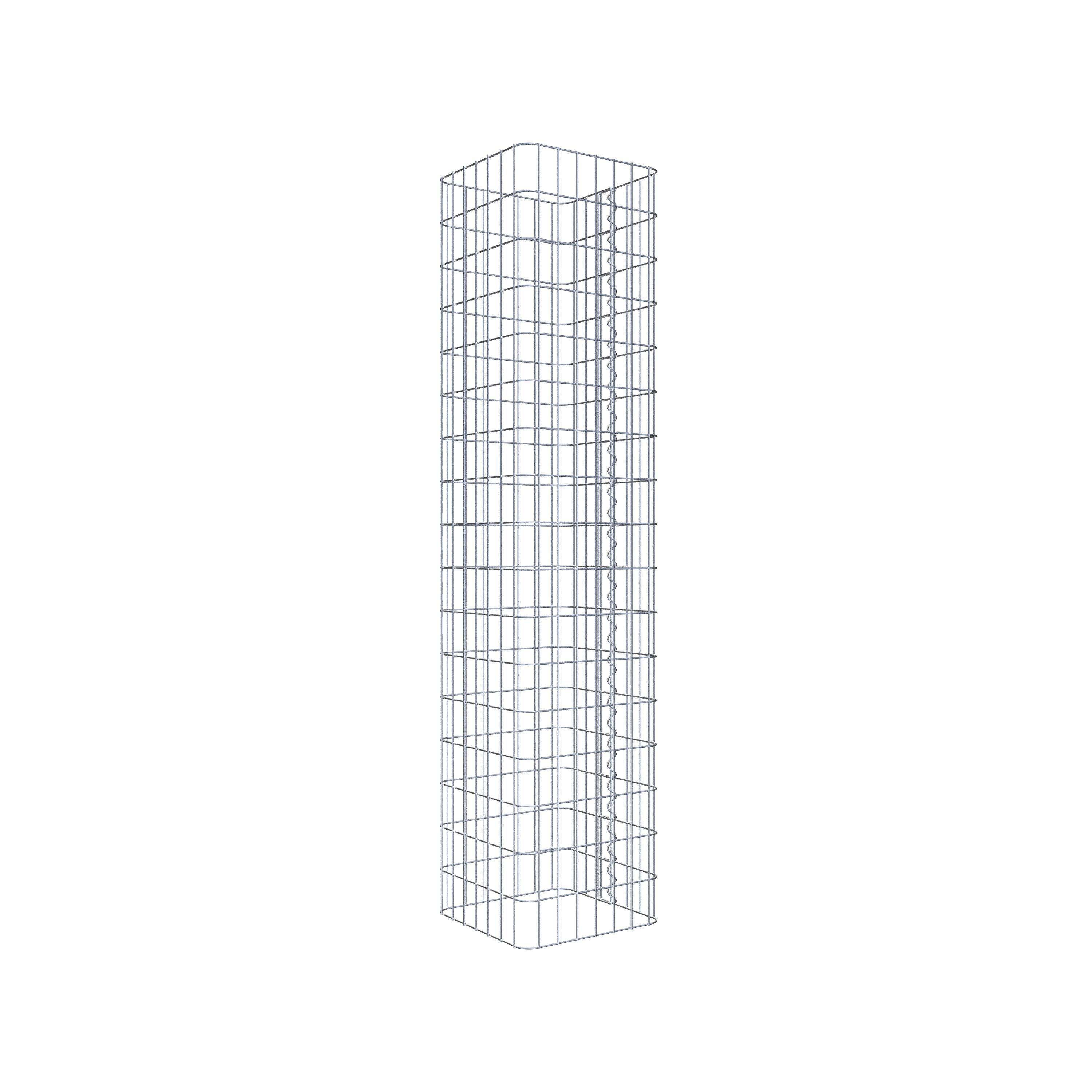 Gabionpelare 37 x 37 cm, MW 5 x 10 cm kvadrat