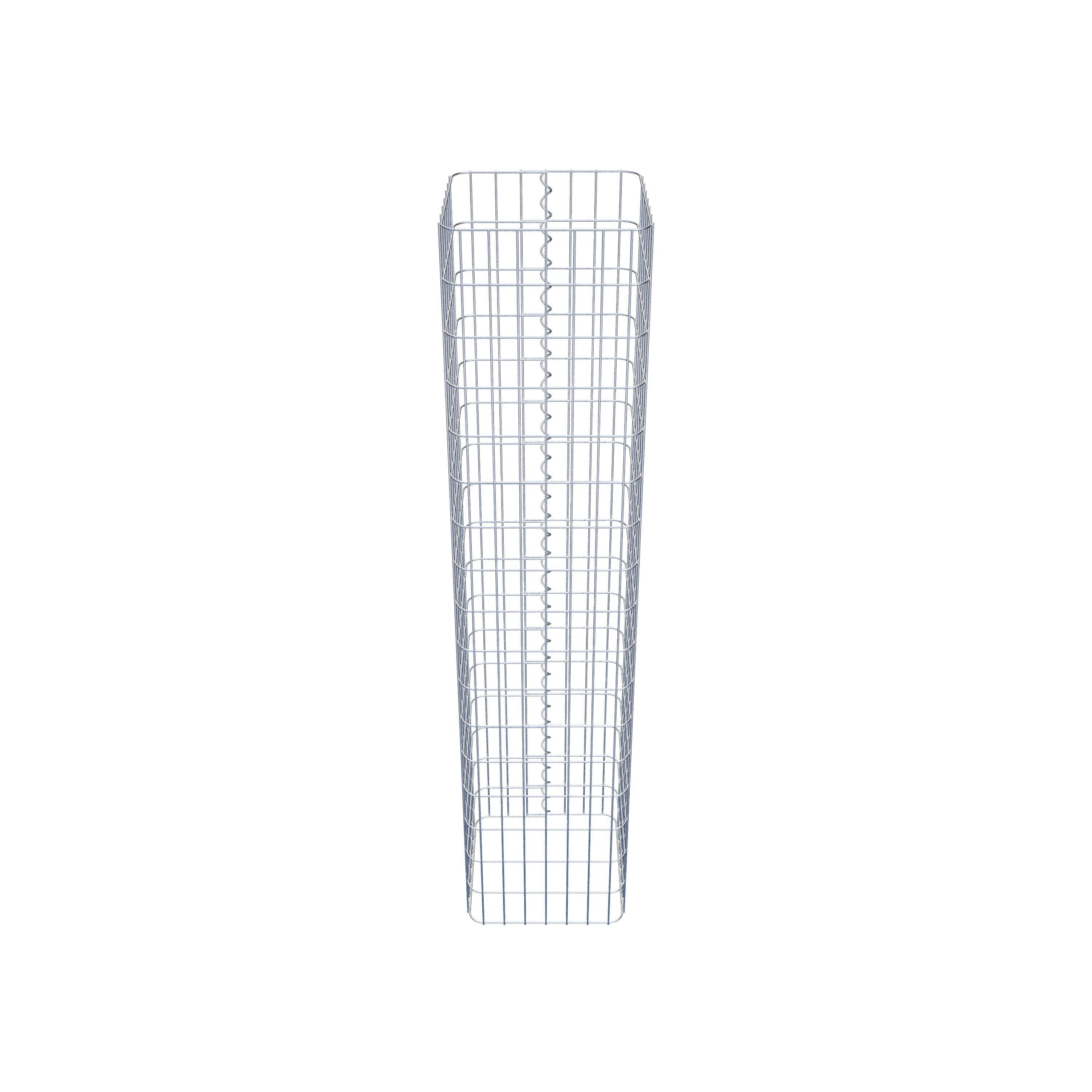 Gabionpelare 37 x 37 cm, MW 5 x 10 cm kvadrat