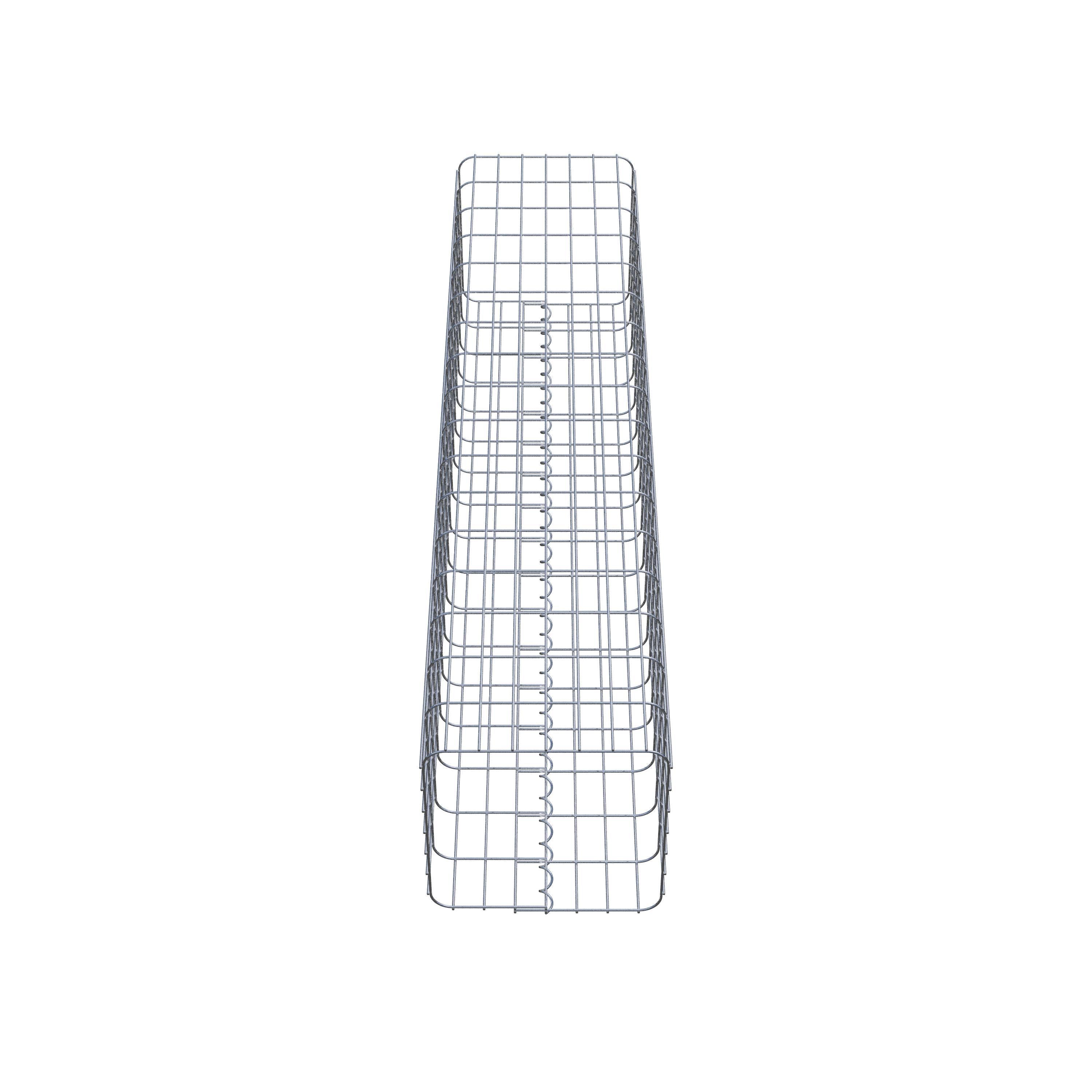 Gabionpelare 37 x 37 cm, MW 5 x 10 cm kvadrat