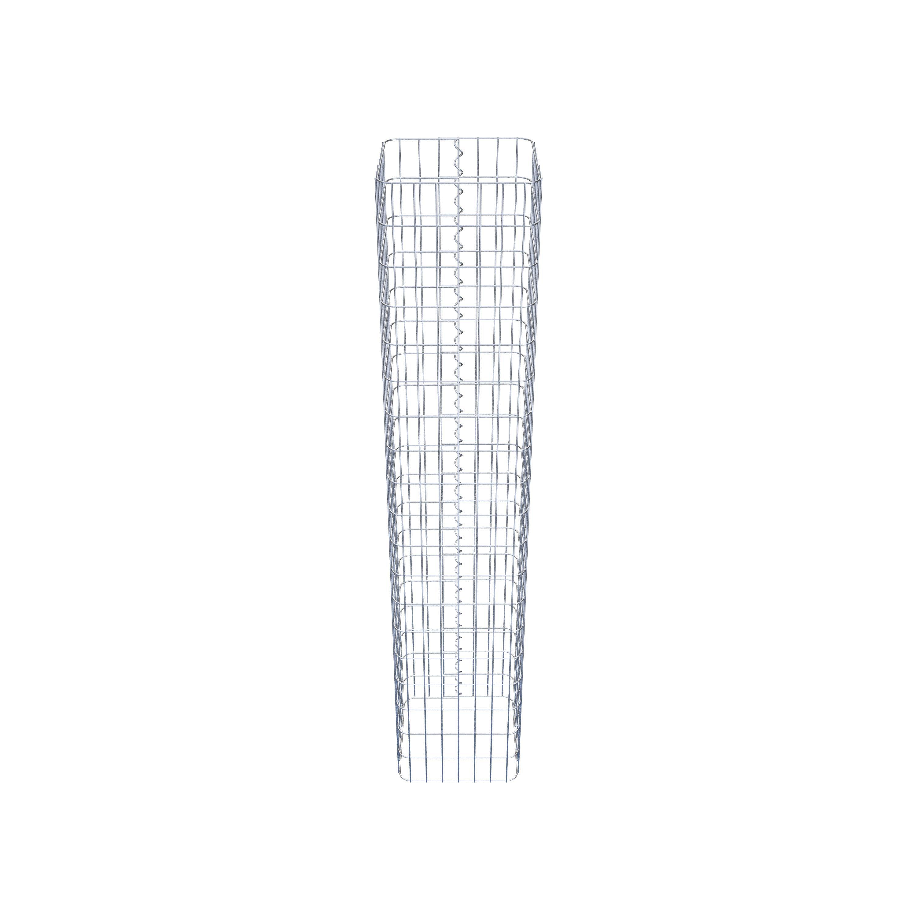 Gabionpelare 37 x 37 cm, MW 5 x 10 cm kvadrat