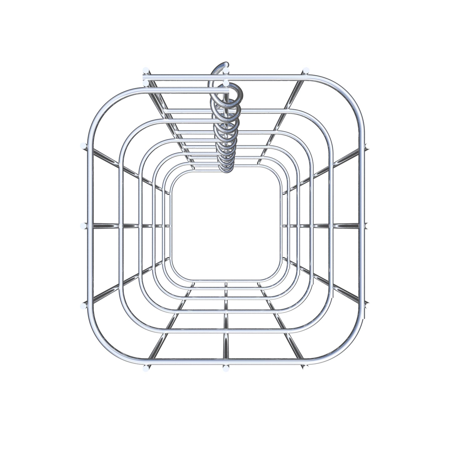 Columna de gaviones 17 x 17 cm, cuadrado MW 5 x 10 cm