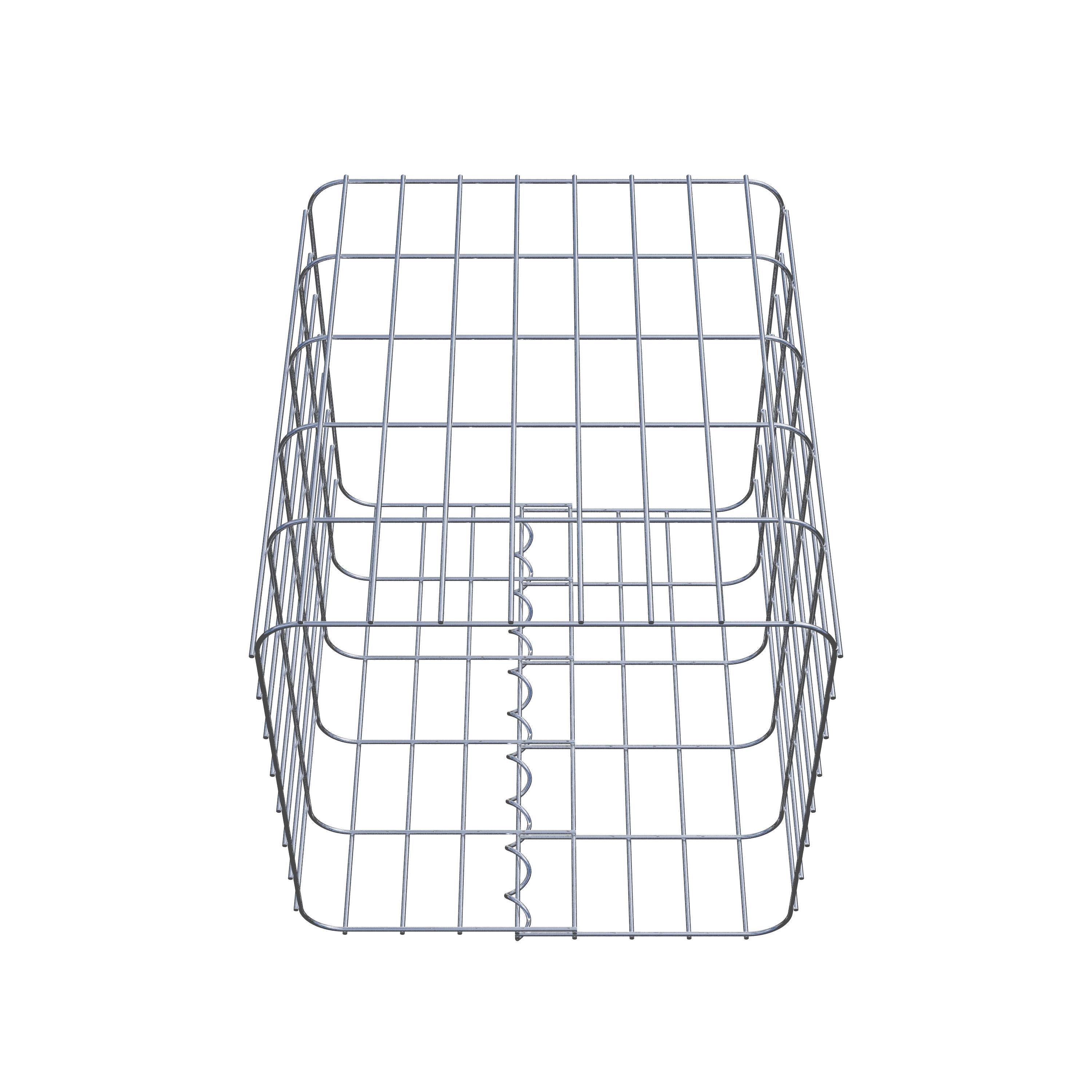 Gabionpelare 42 x 42 cm, MW 5 x 10 cm kvadrat