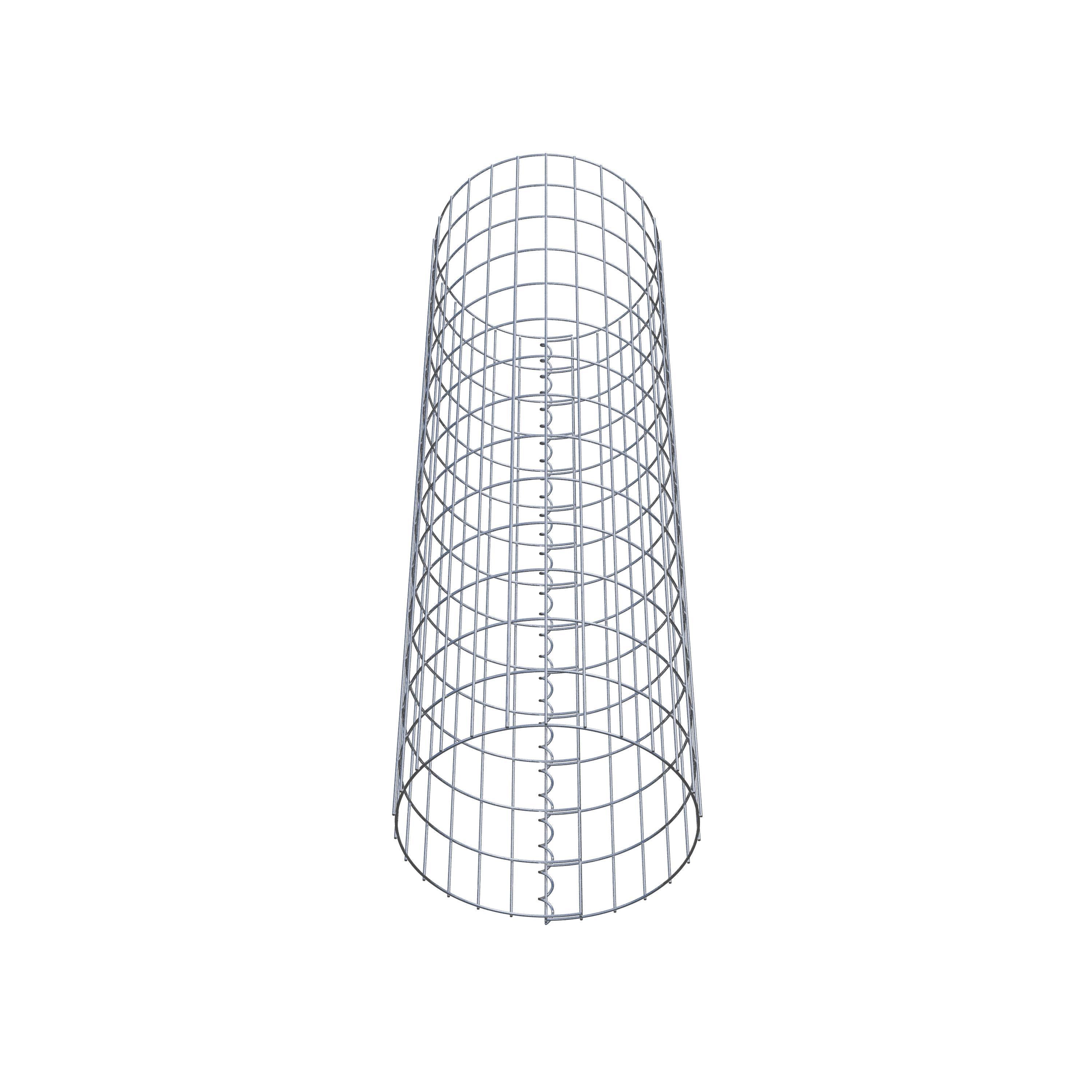 Gabionpelare diameter 42 cm, MW 5 x 10 cm rund