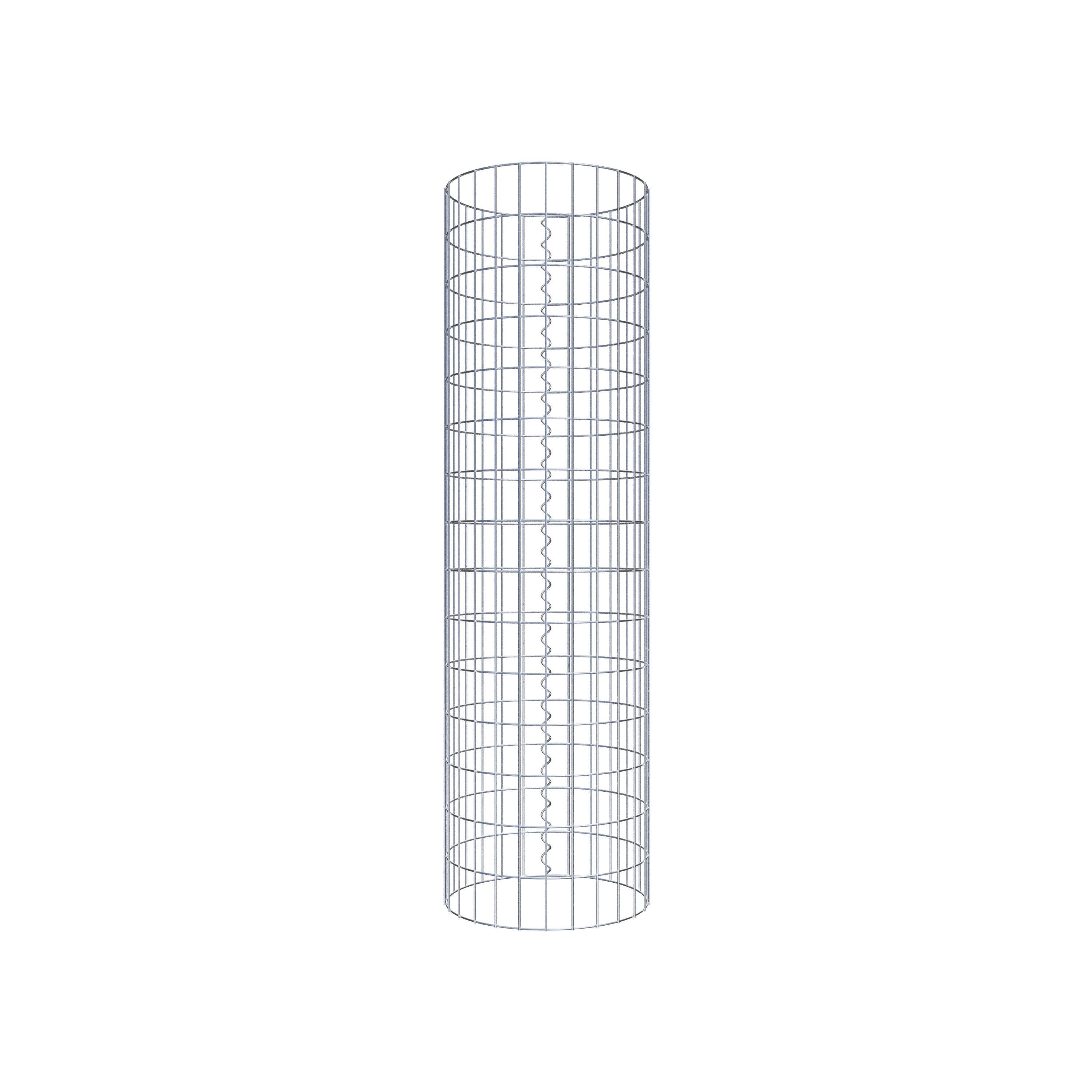 Gabionpelare diameter 42 cm, MW 5 x 10 cm rund