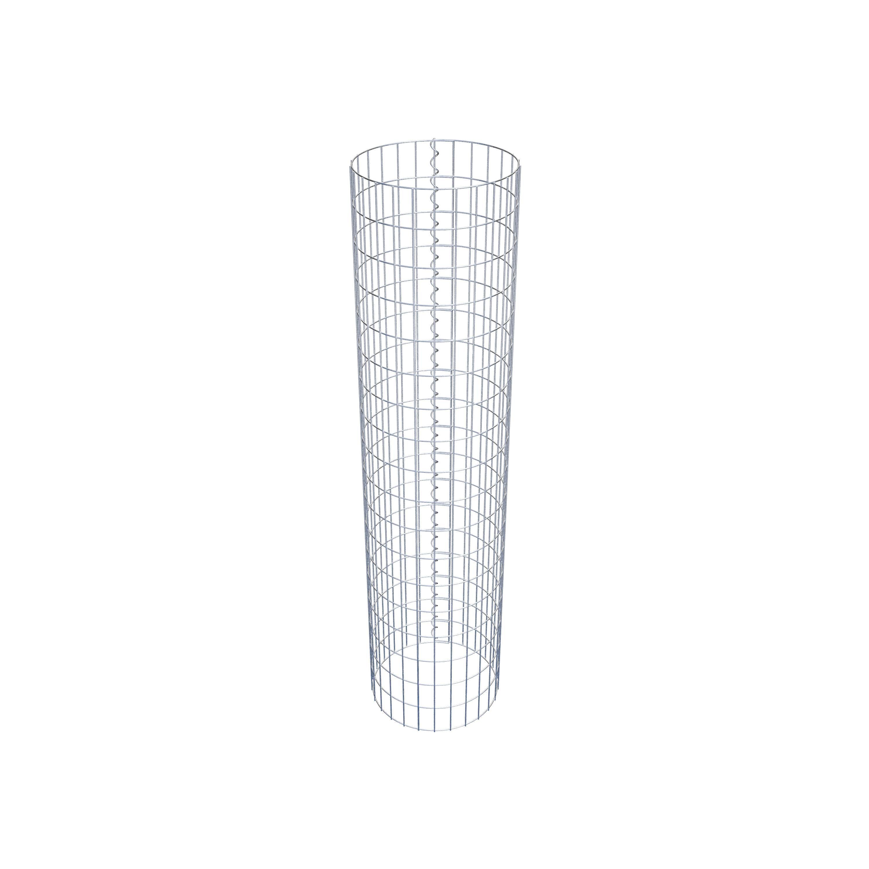 Gabionpelare diameter 42 cm, MW 5 x 10 cm rund