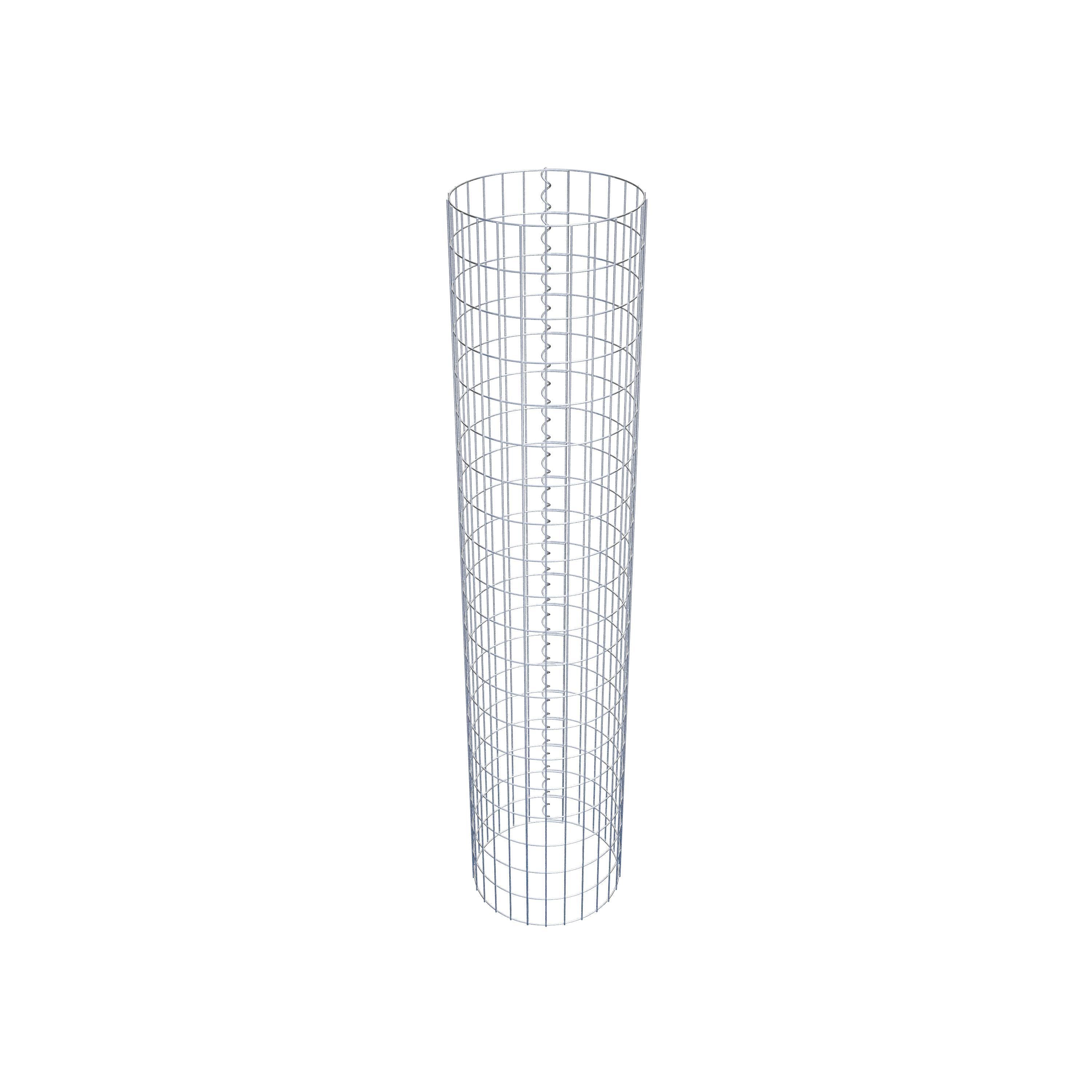 Gabionpelare diameter 42 cm, MW 5 x 10 cm rund